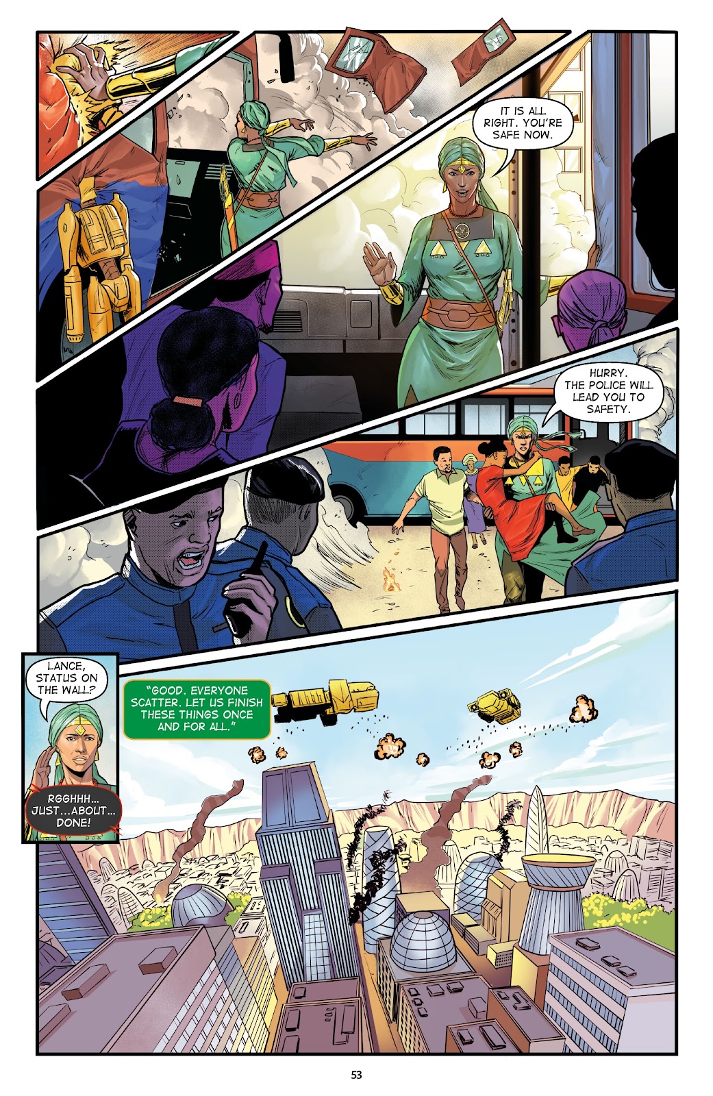 The Oloris: Heroes Will Unite issue TPB (Part 1) - Page 54