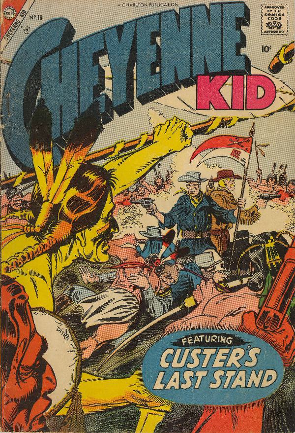 Read online Cheyenne Kid comic -  Issue #10 - 1