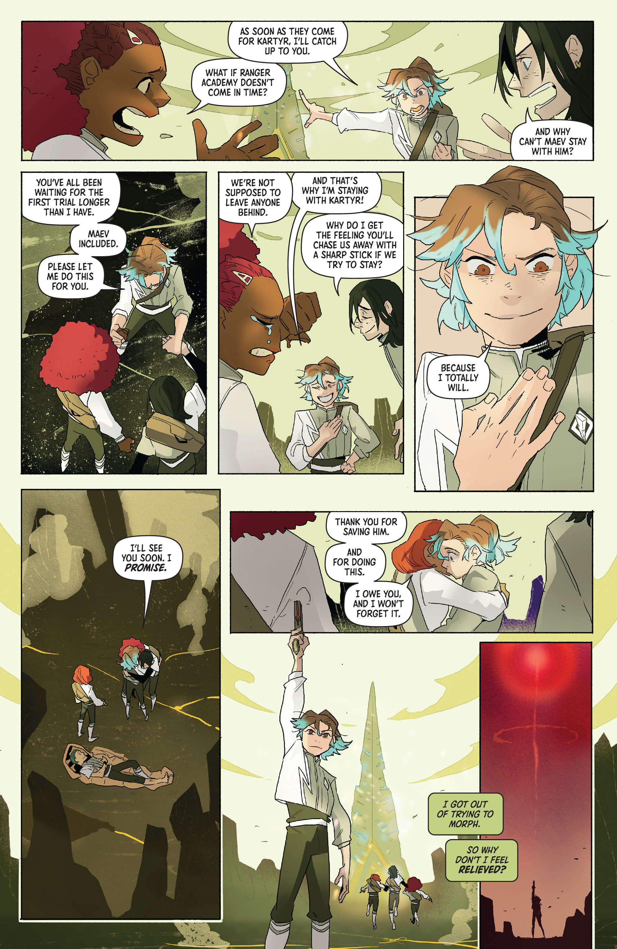 Read online Ranger Academy comic -  Issue #4 - 16