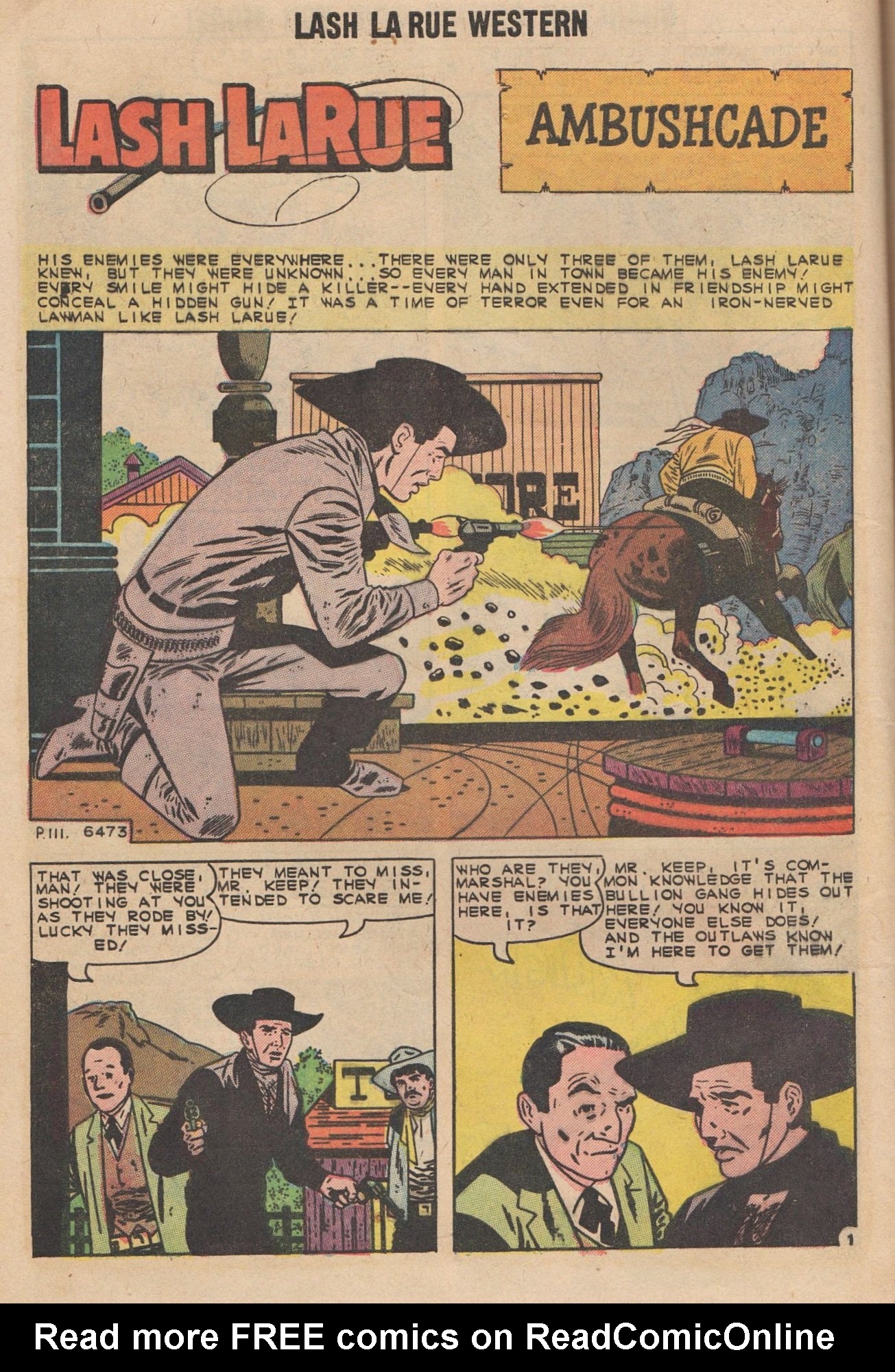 Read online Lash Larue Western (1949) comic -  Issue #80 - 28