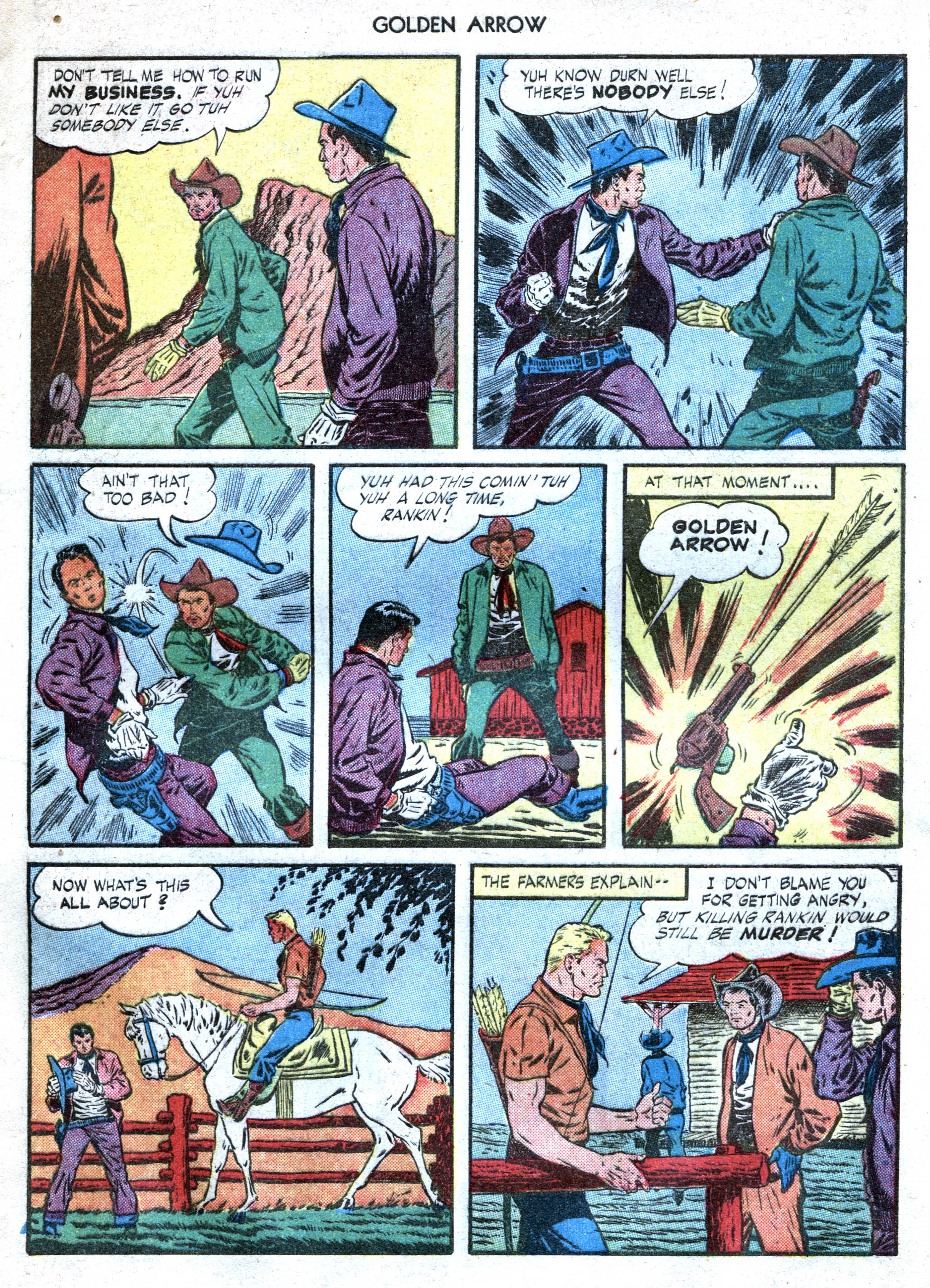 Read online Golden Arrow comic -  Issue #3 - 5