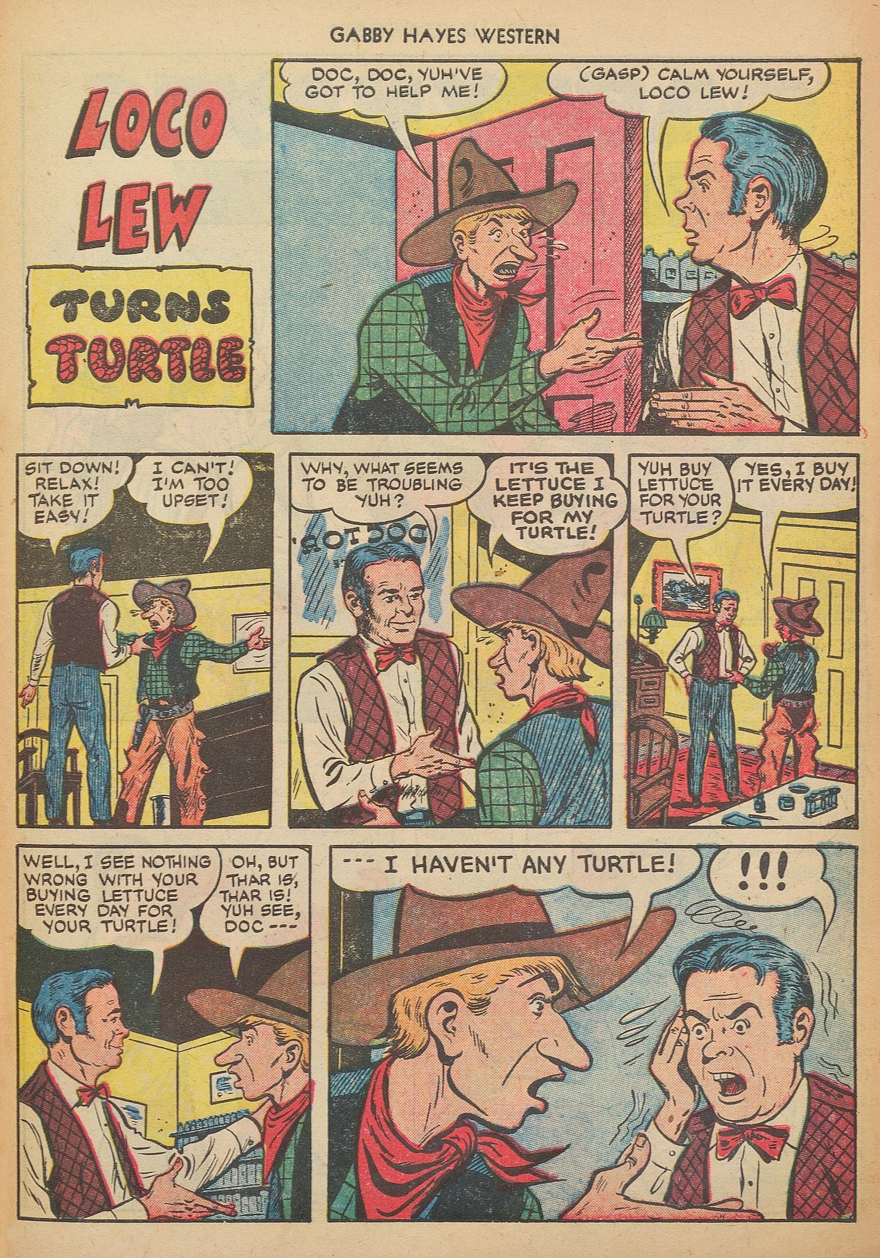 Read online Gabby Hayes Western comic -  Issue #42 - 27