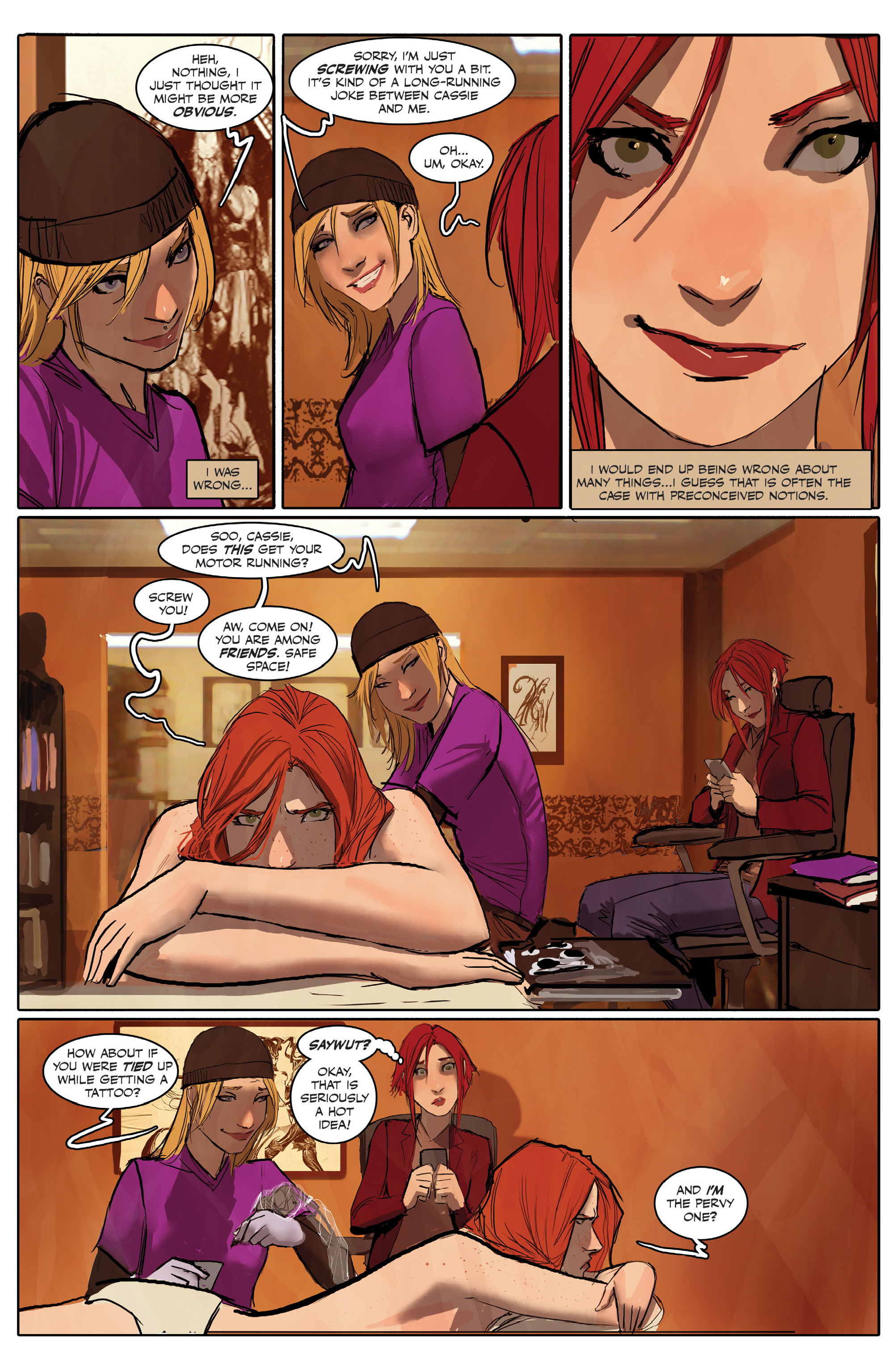 Read online Sunstone comic -  Issue # TPB 3 - 105