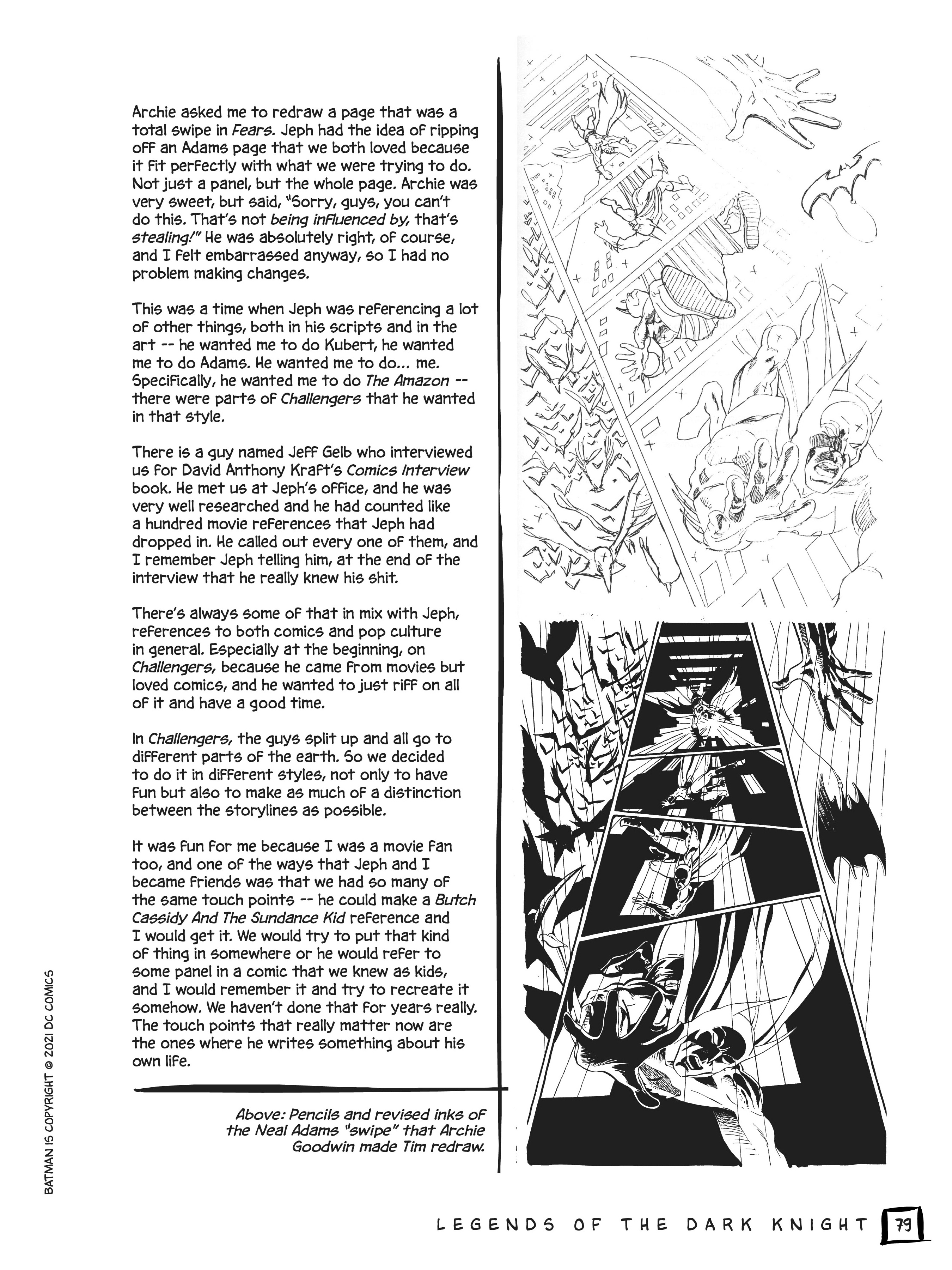 Read online Drawing Heroes in the Backyard: Tim Sale Black and White, Revised and Expanded comic -  Issue # TPB (Part 1) - 68