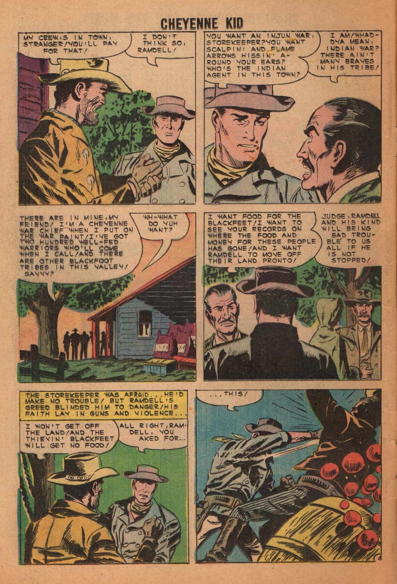 Read online Cheyenne Kid comic -  Issue #26 - 12