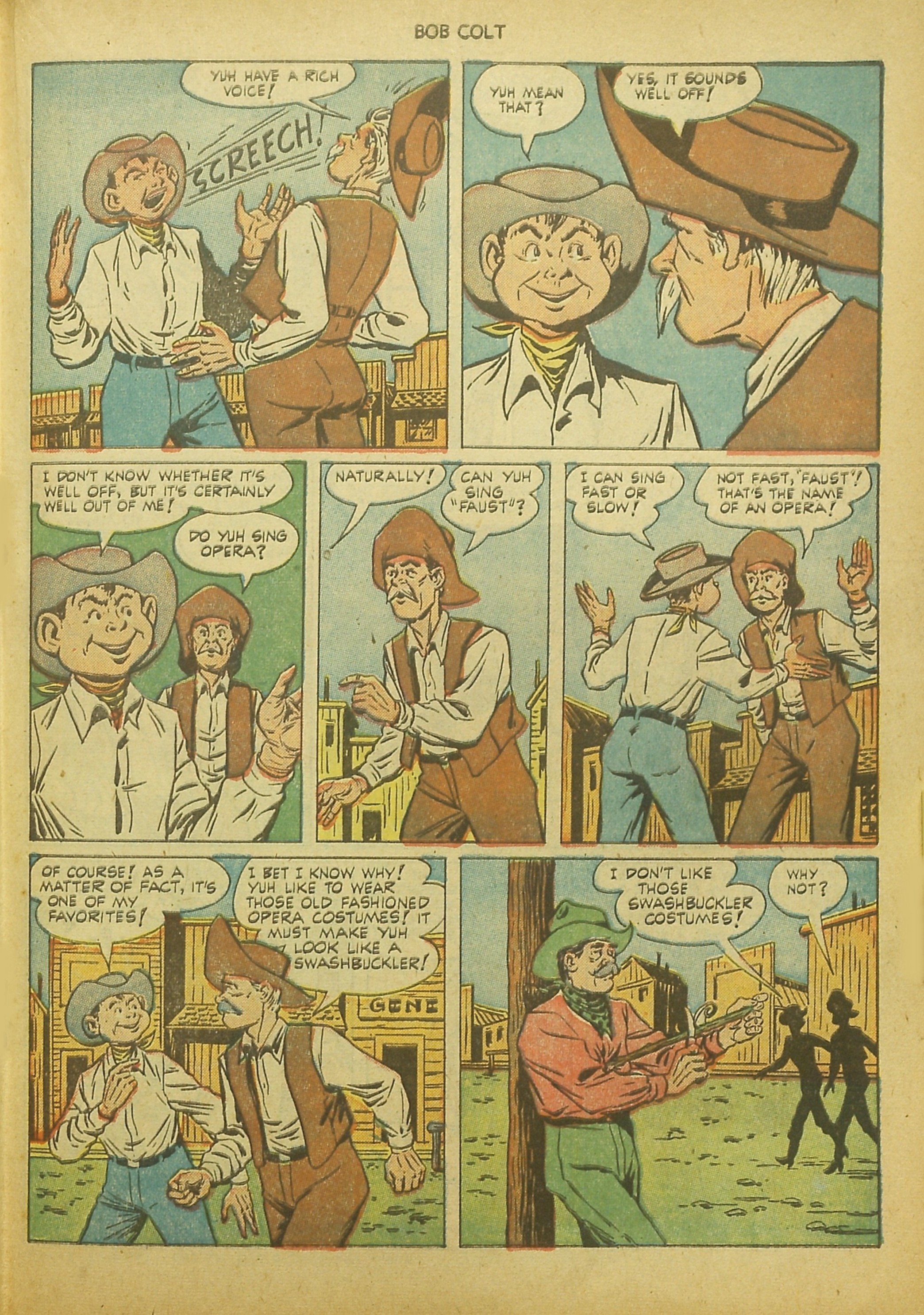 Read online Bob Colt Western comic -  Issue #8 - 19