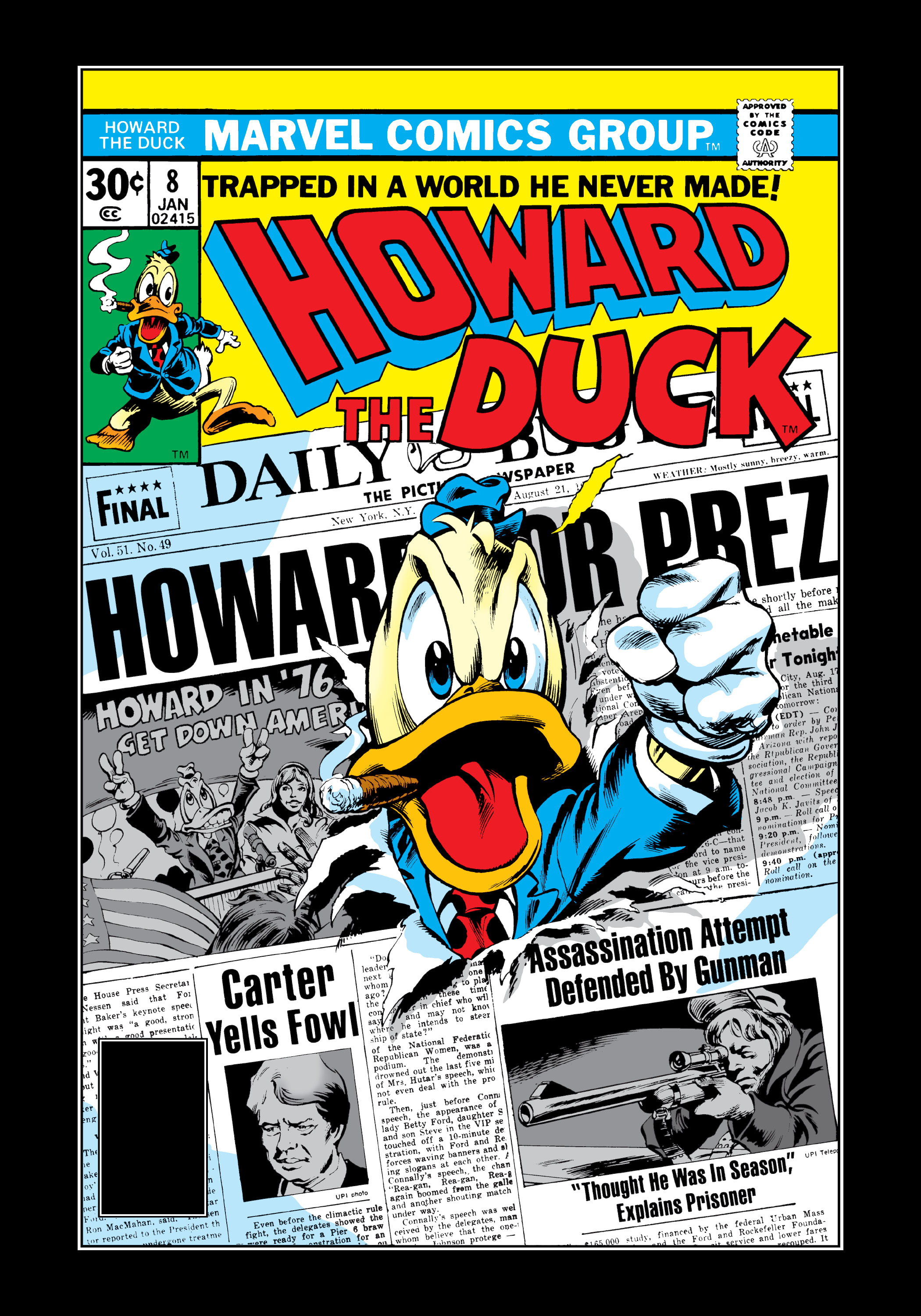 Read online Marvel Masterworks: Howard the Duck comic -  Issue # TPB 1 (Part 3) - 6