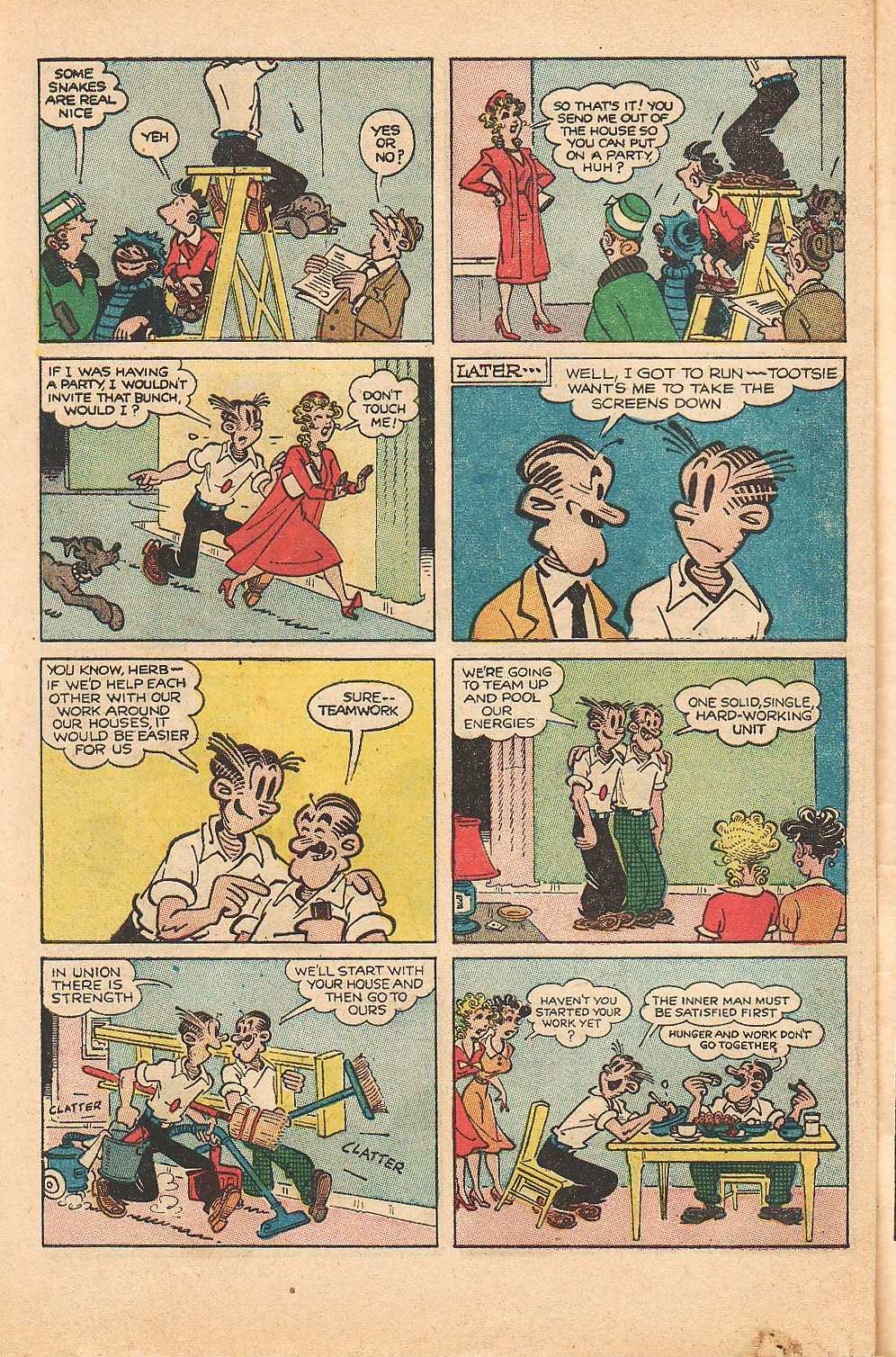 Read online Blondie Comics (1960) comic -  Issue #143 - 30