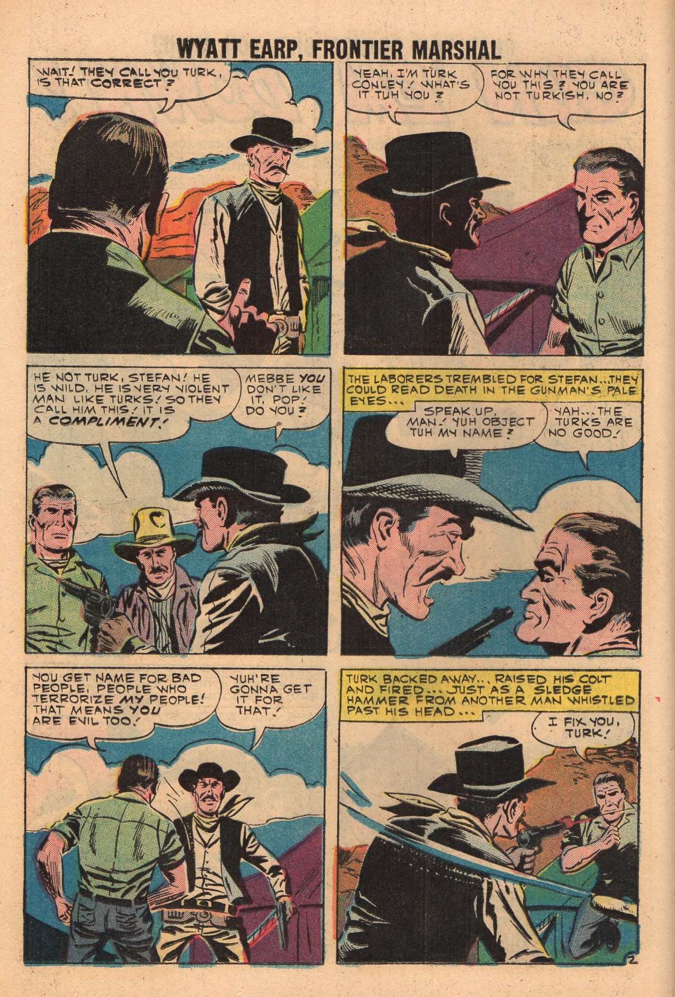Read online Wyatt Earp Frontier Marshal comic -  Issue #34 - 12