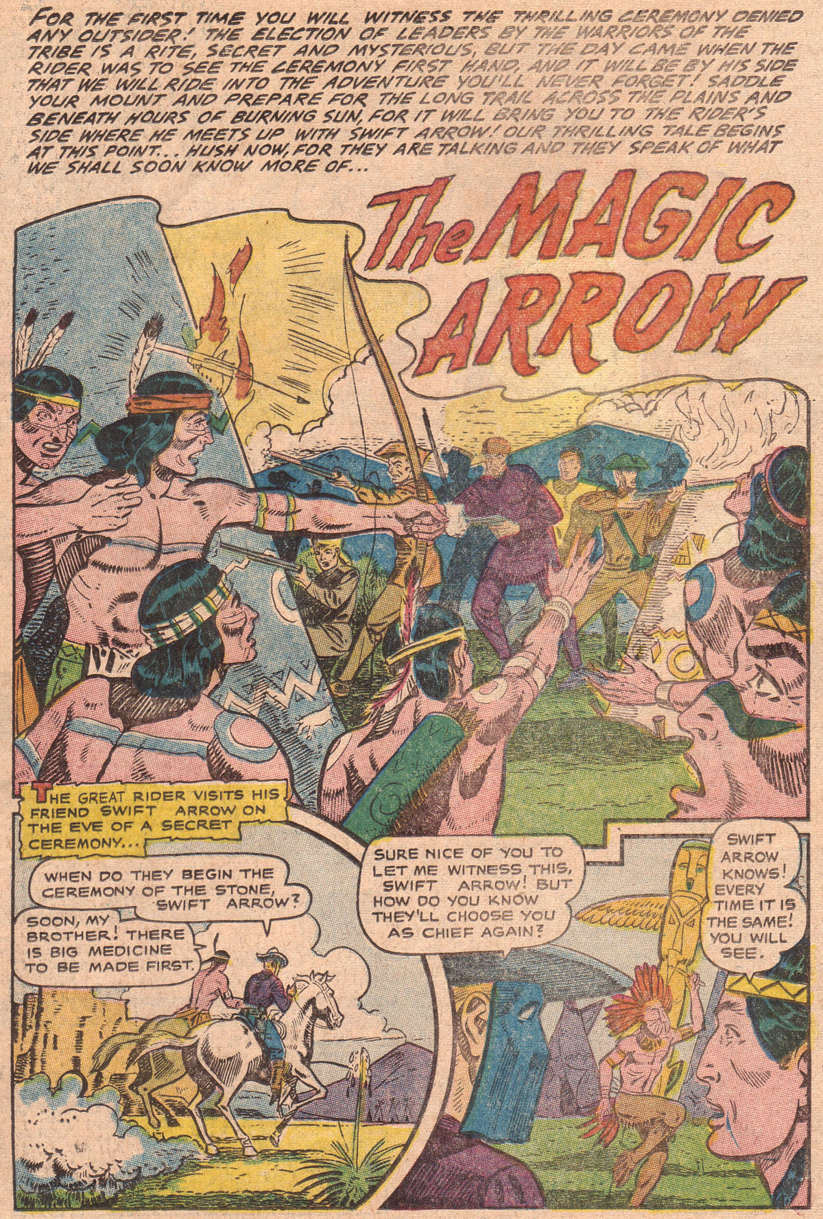 Read online Swift Arrow (1957) comic -  Issue #3 - 25