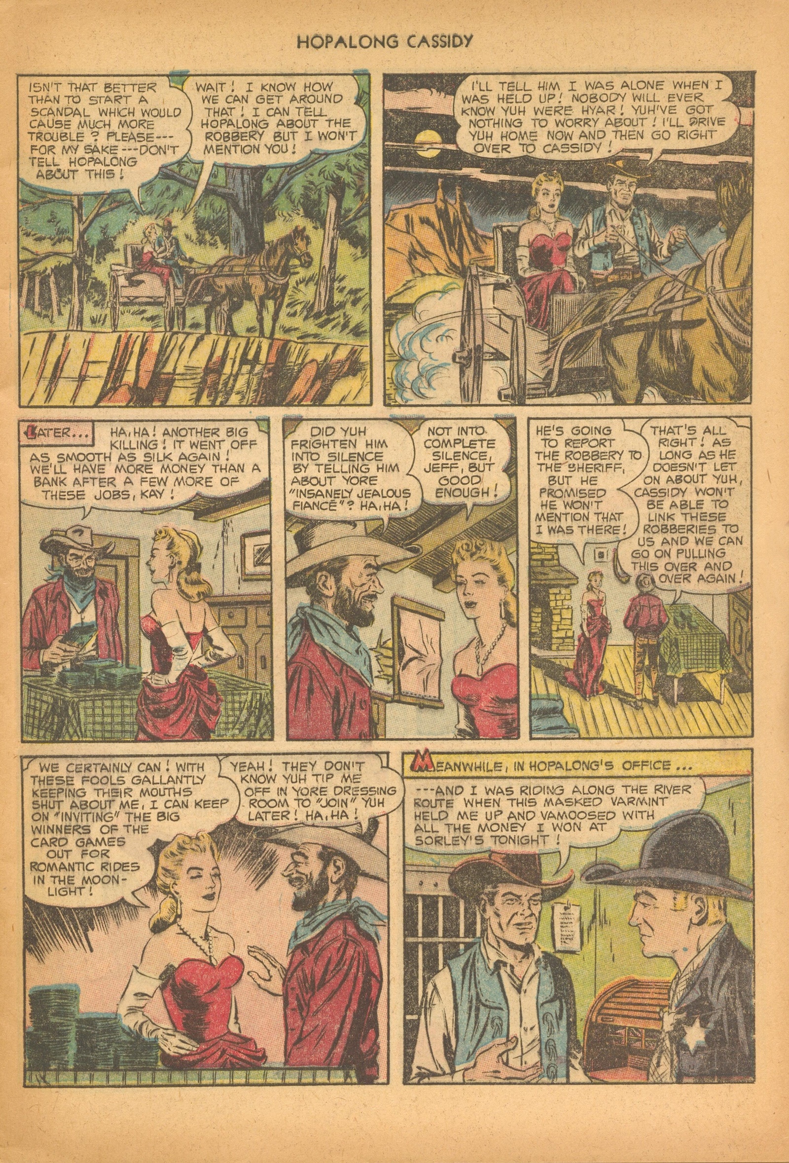 Read online Hopalong Cassidy comic -  Issue #81 - 9