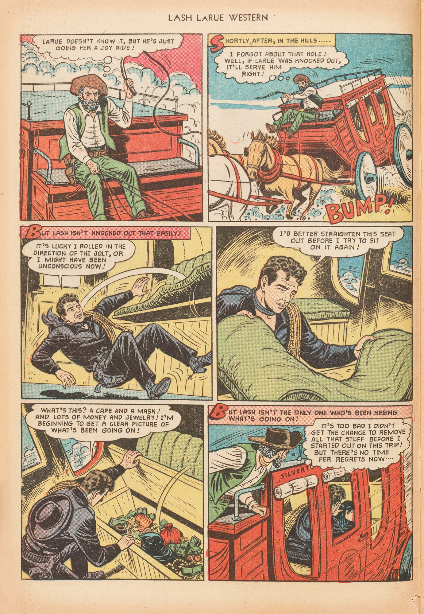 Read online Lash Larue Western (1949) comic -  Issue #20 - 8