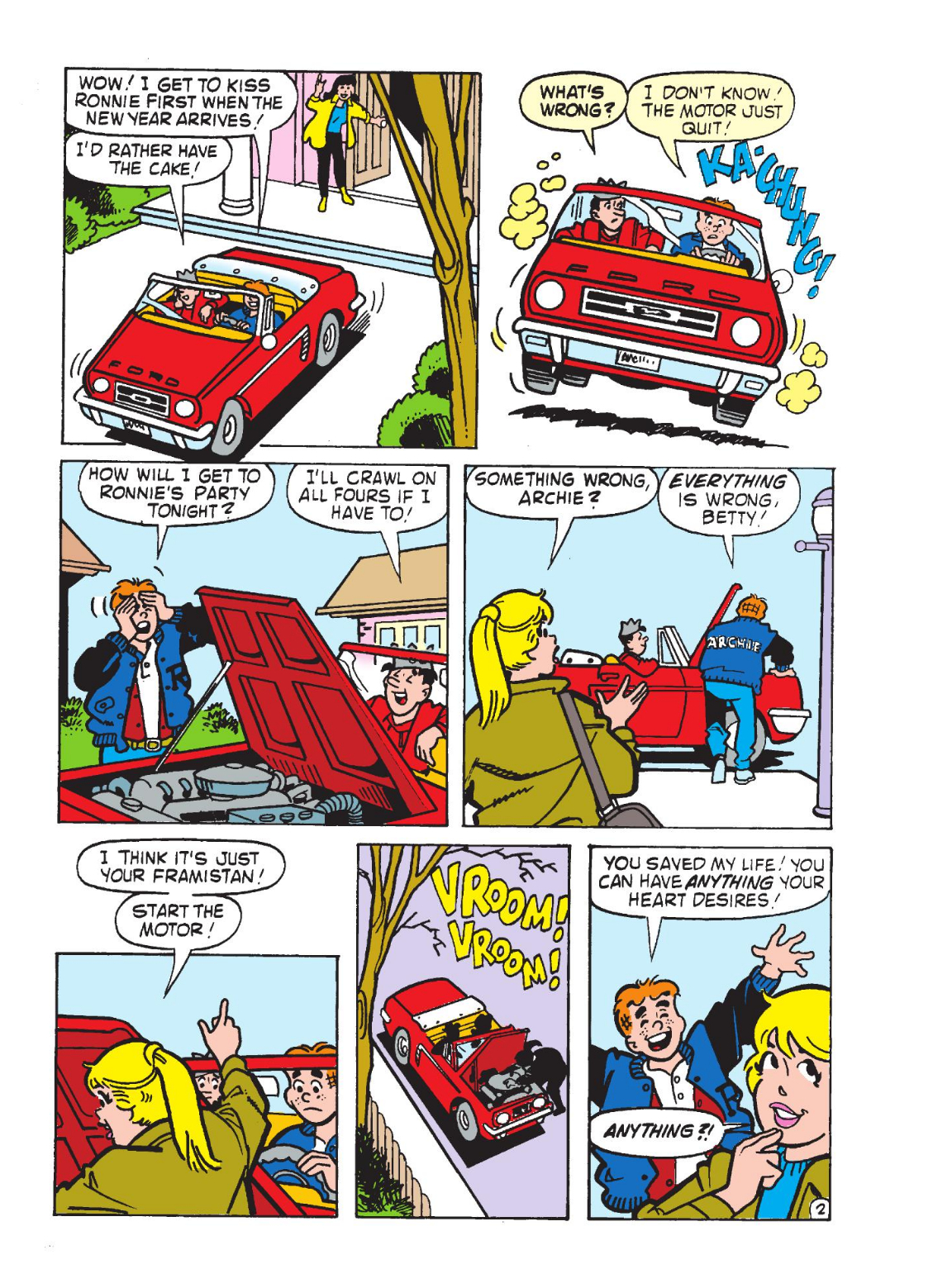 Read online Archie's Double Digest Magazine comic -  Issue #346 - 180