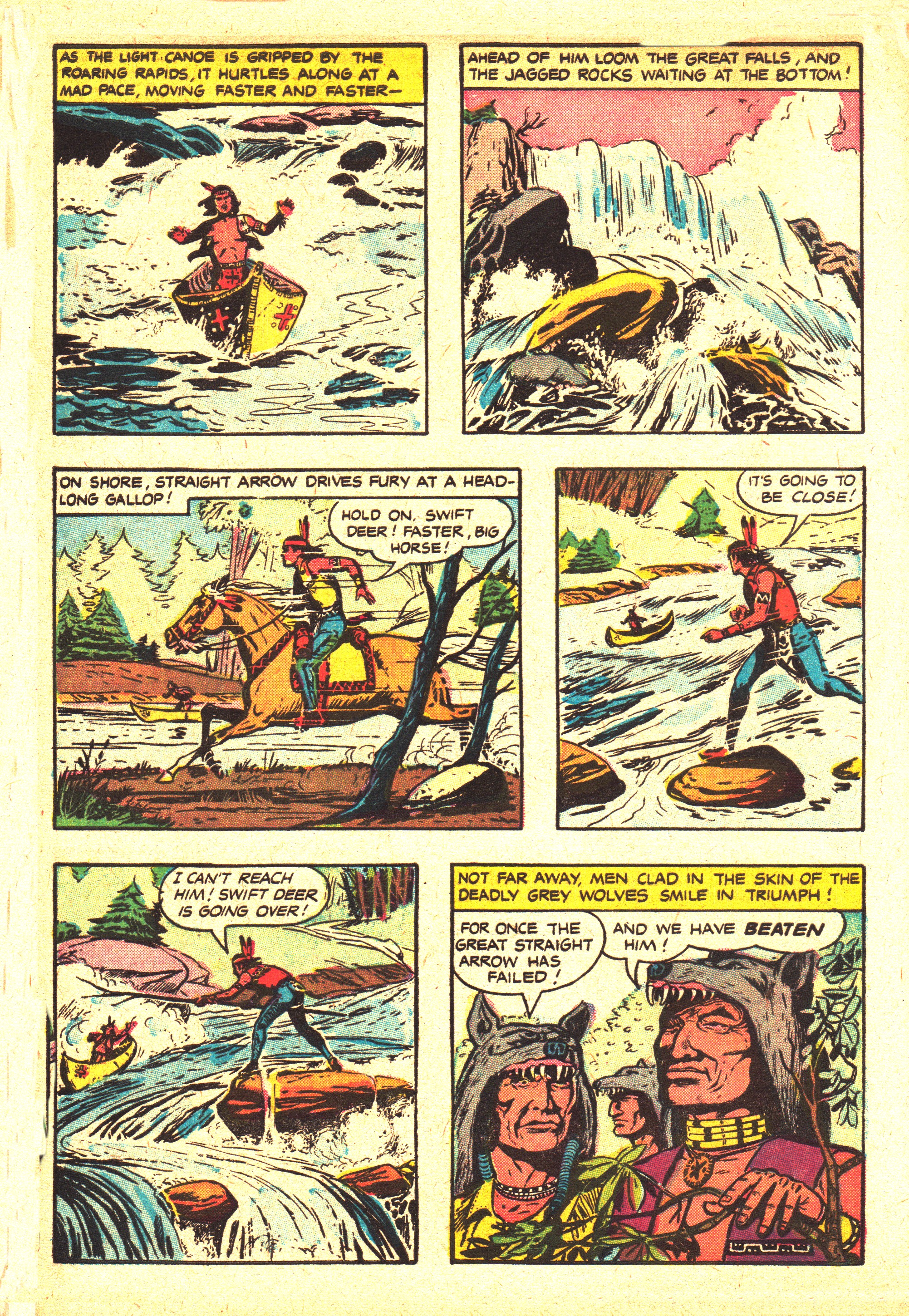 Read online Straight Arrow comic -  Issue #47 - 8