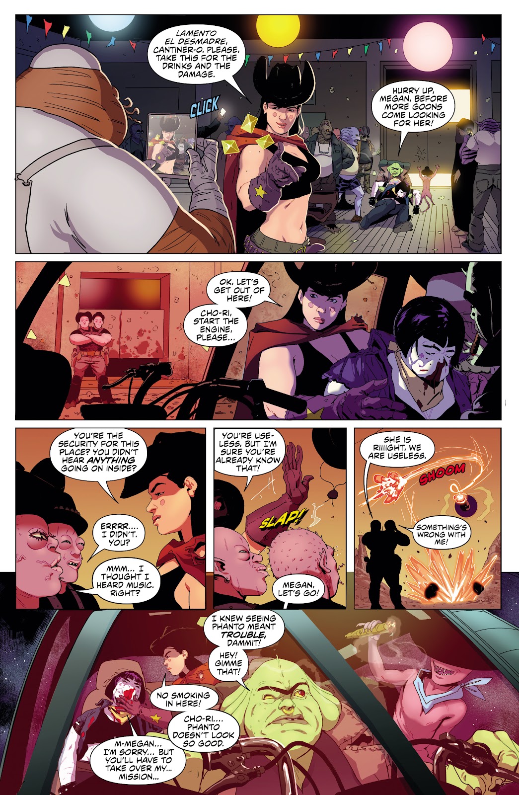 Machine Girl & the Space Hell Engels issue 1 - Page 14