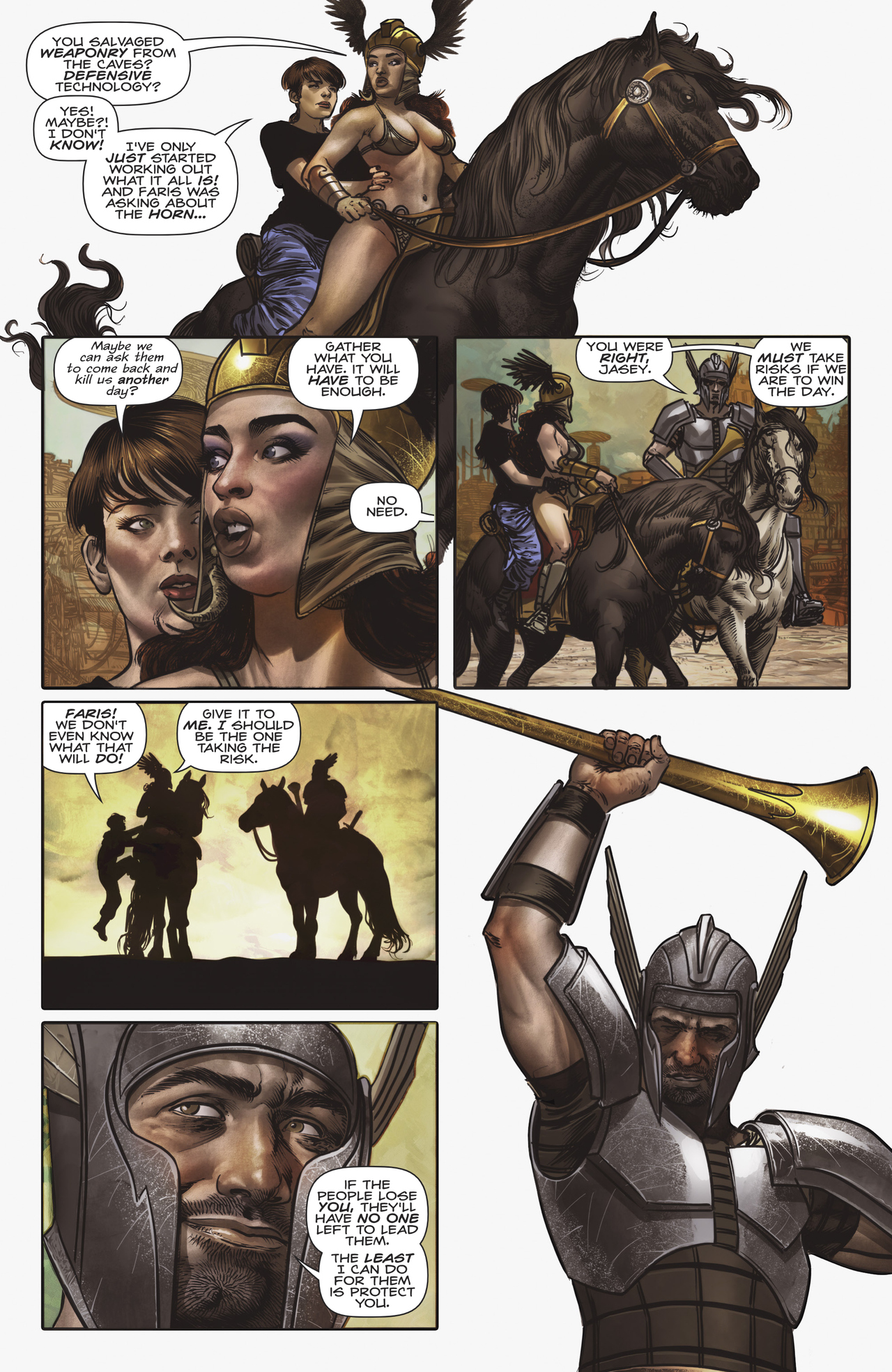 Read online Frank Frazetta's Dawn Attack comic -  Issue #4 - 25