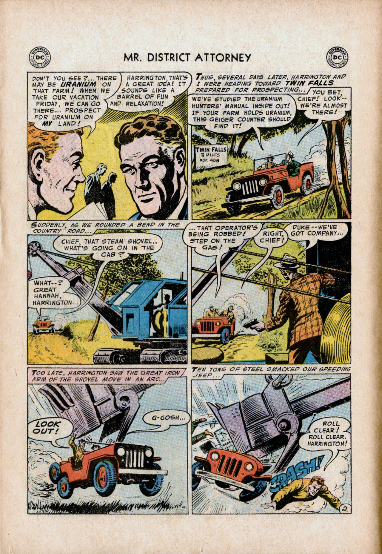 Read online Mr. District Attorney comic -  Issue #51 - 14