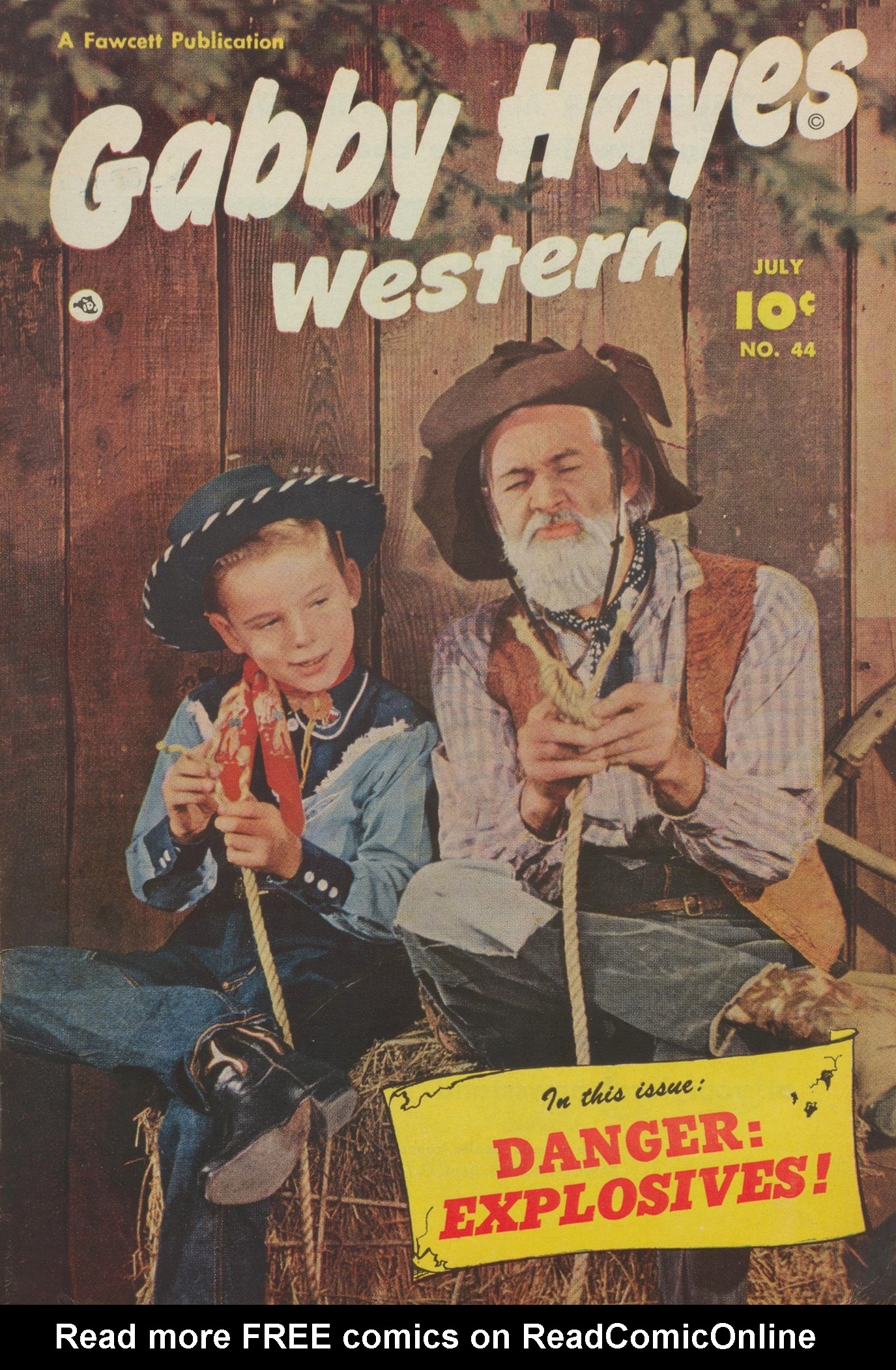 Read online Gabby Hayes Western comic -  Issue #44 - 1