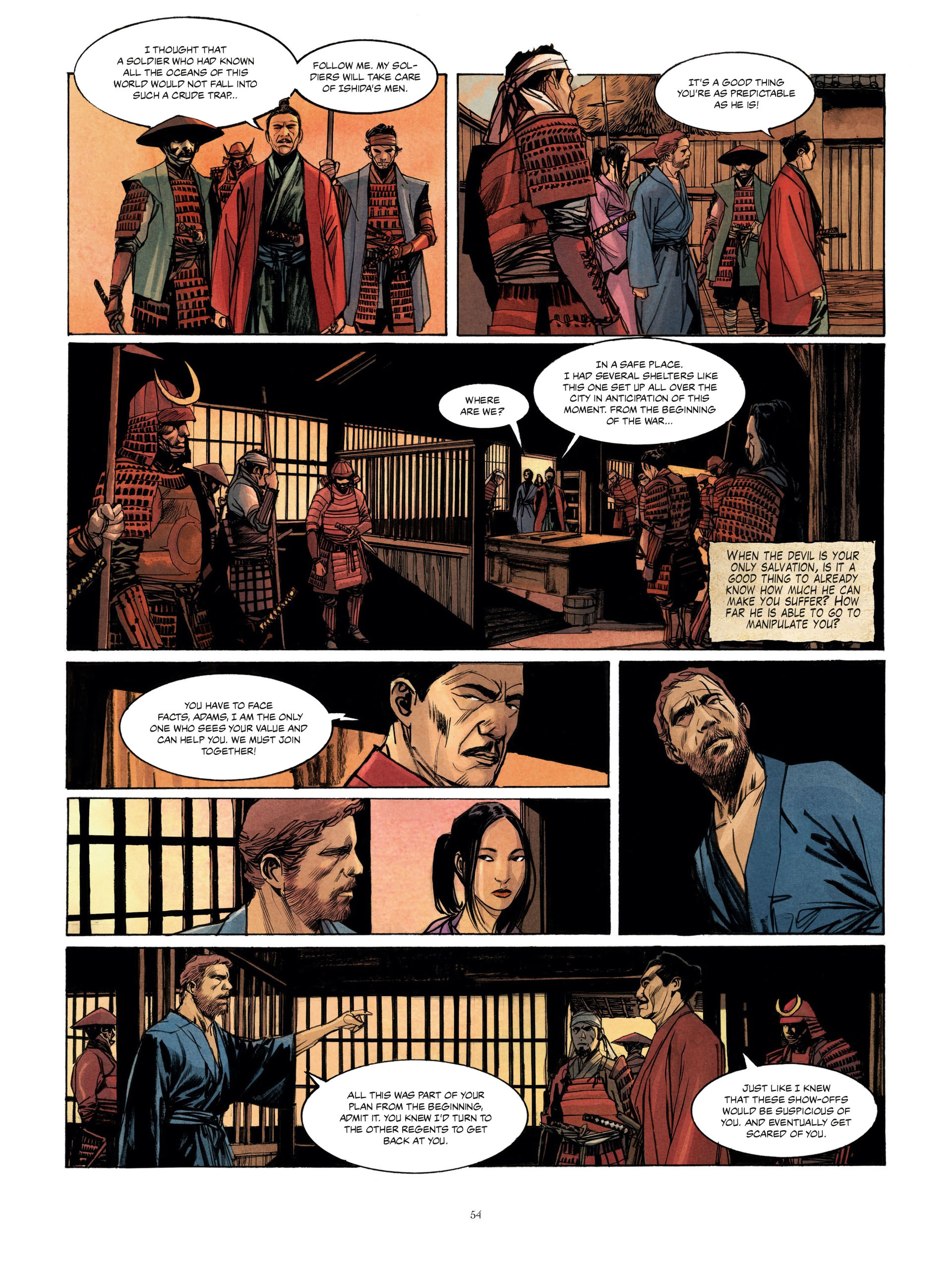 Read online William Adams, Samuraj comic -  Issue #1 - 54