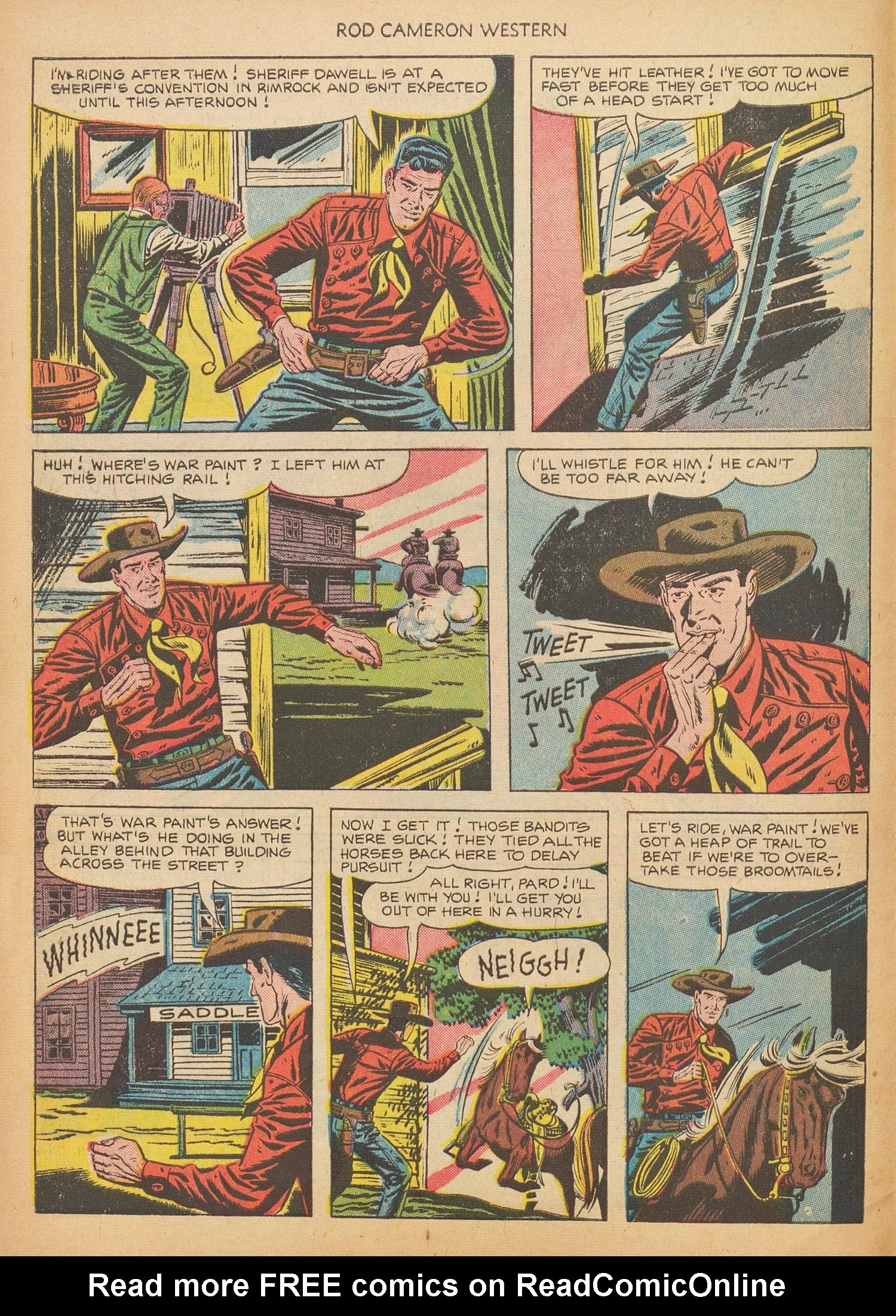 Read online Rod Cameron Western comic -  Issue #16 - 4