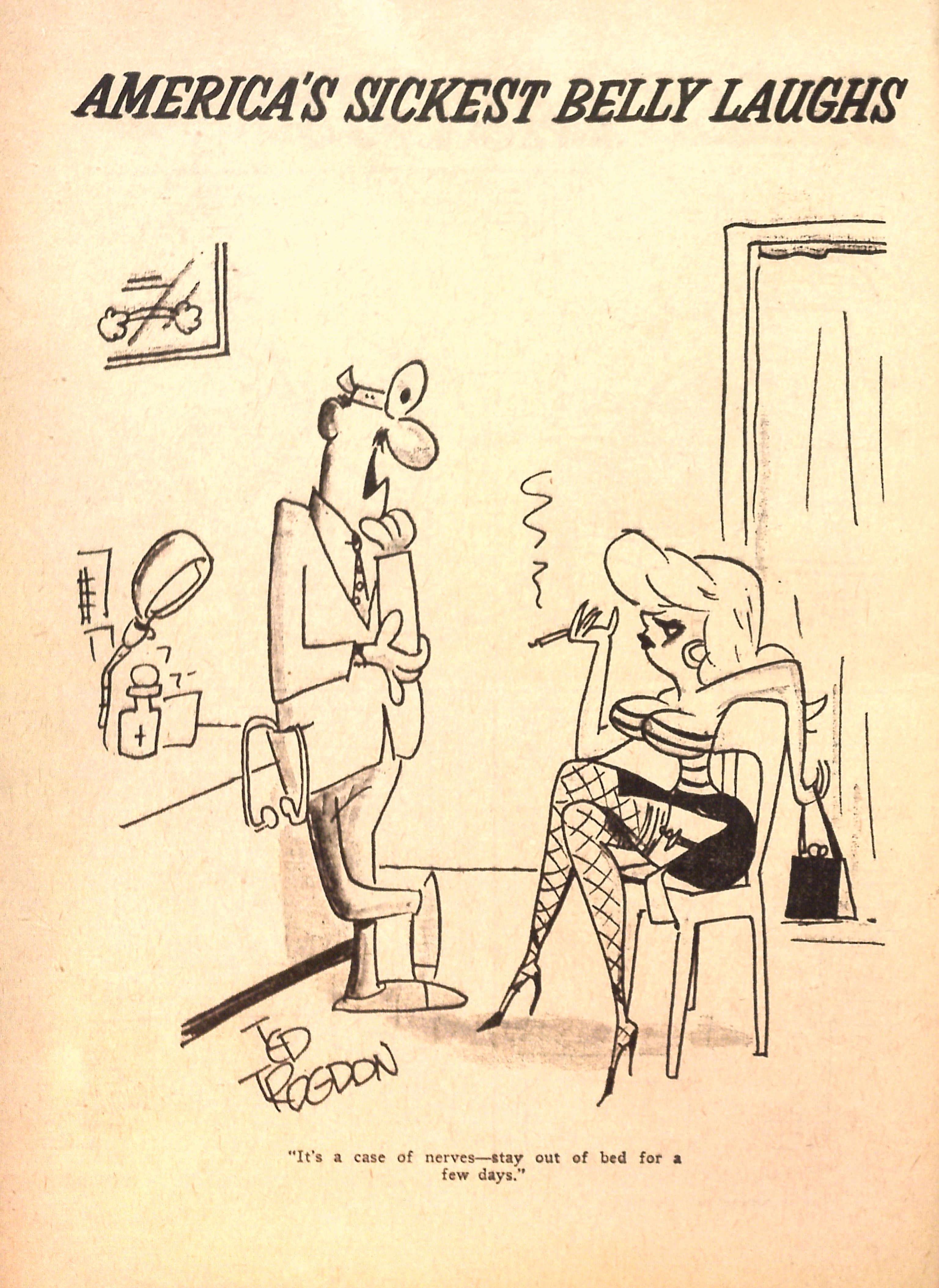 Read online Cartoons and Gags comic -  Issue #40 - 42