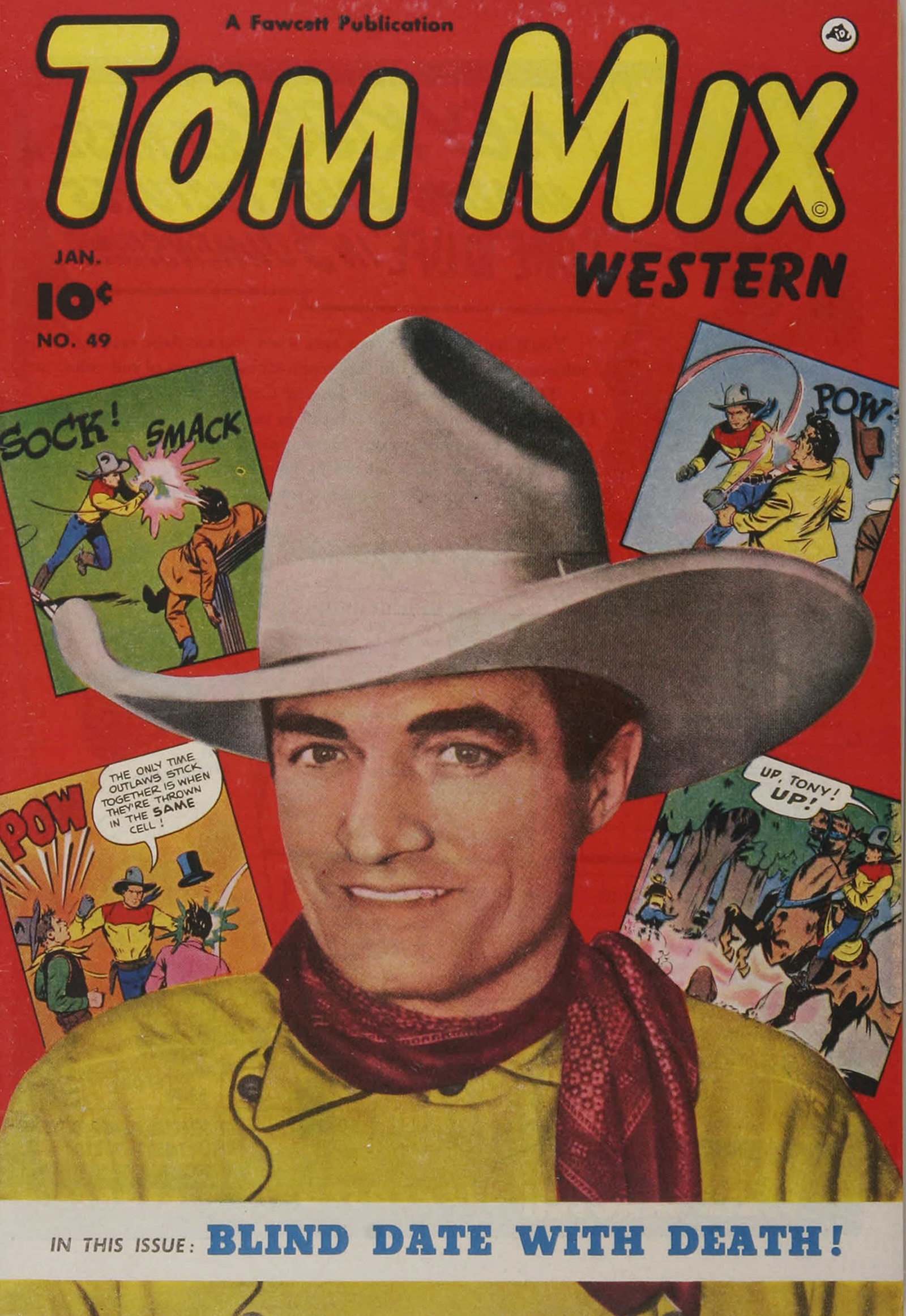 Read online Tom Mix Western (1948) comic -  Issue #49 - 1