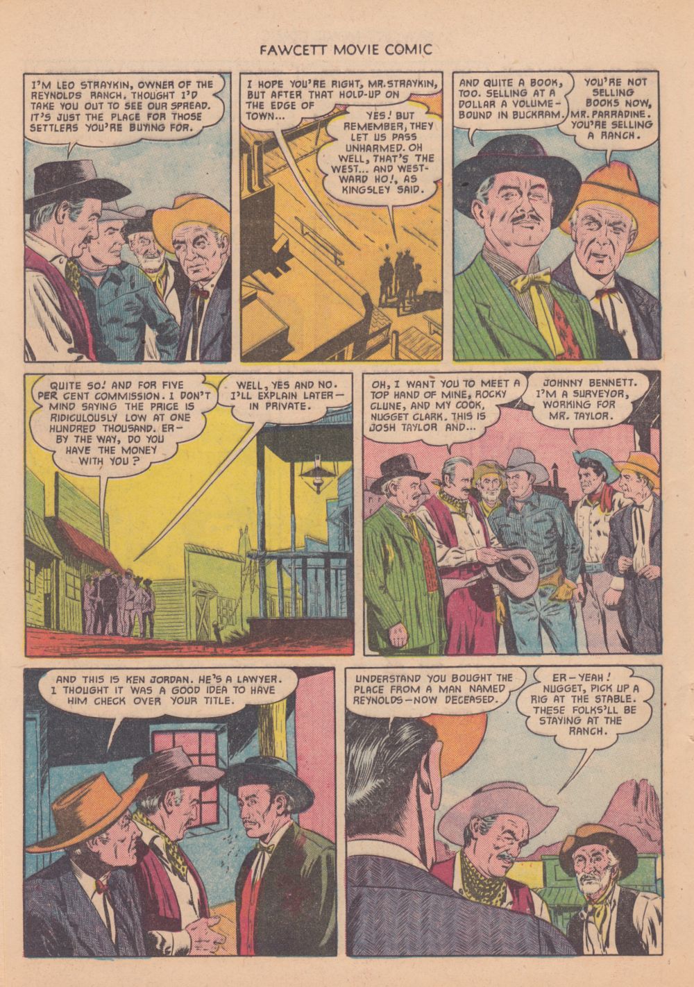 Read online Fawcett Movie Comic comic -  Issue #12 - 16