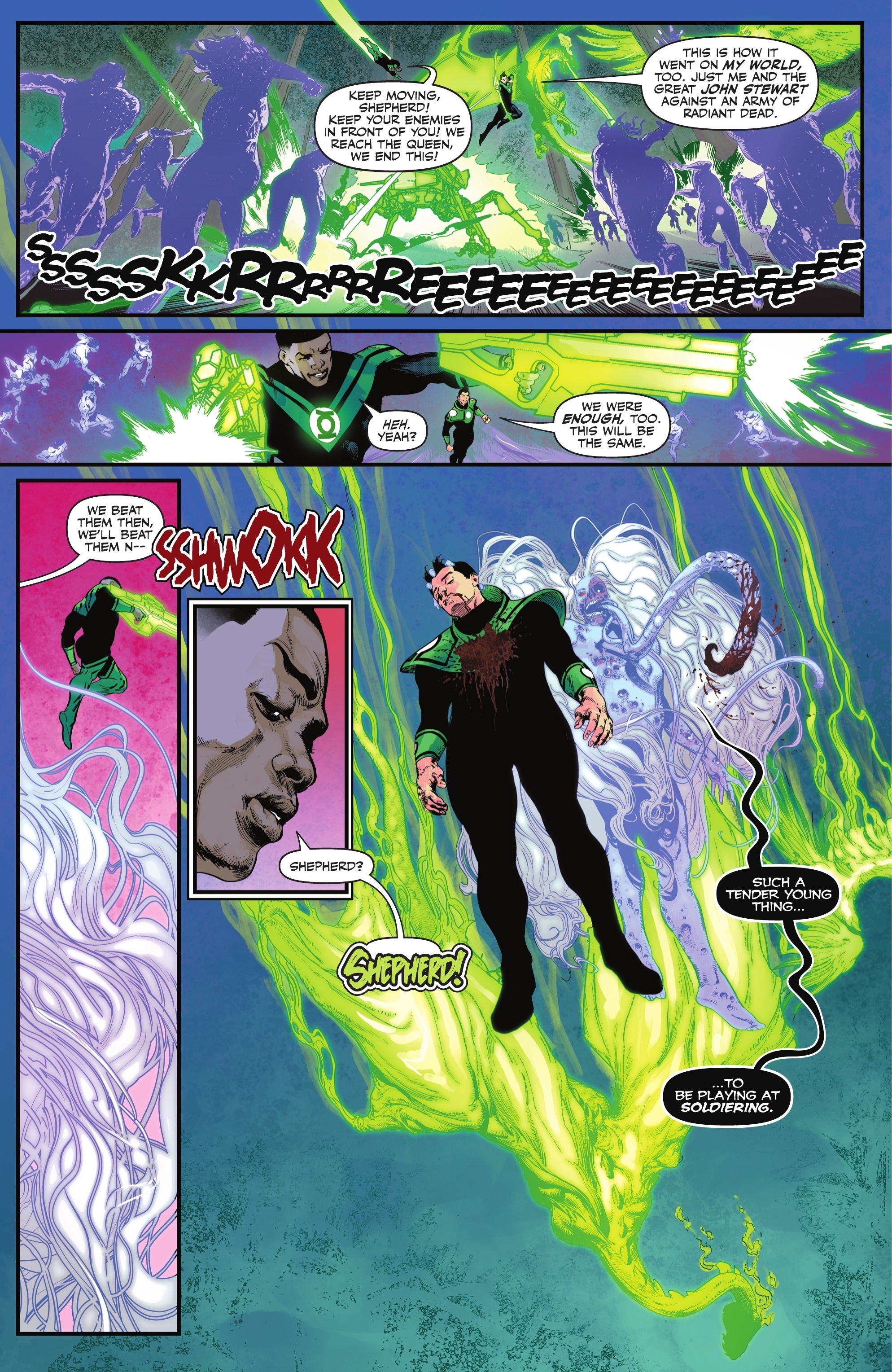 Read online Green Lantern: War Journal comic -  Issue #6 - 12