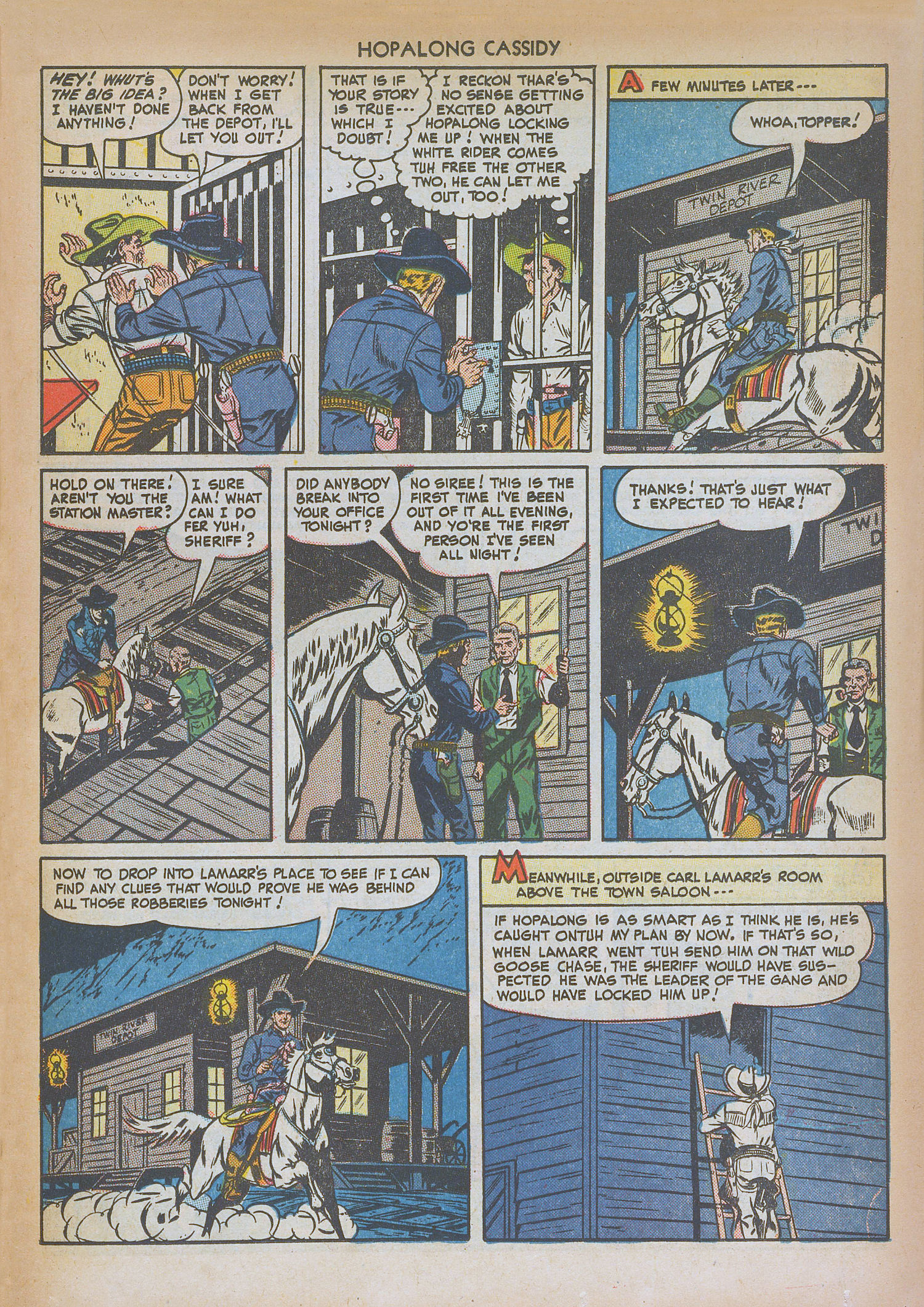 Read online Hopalong Cassidy comic -  Issue #36 - 15