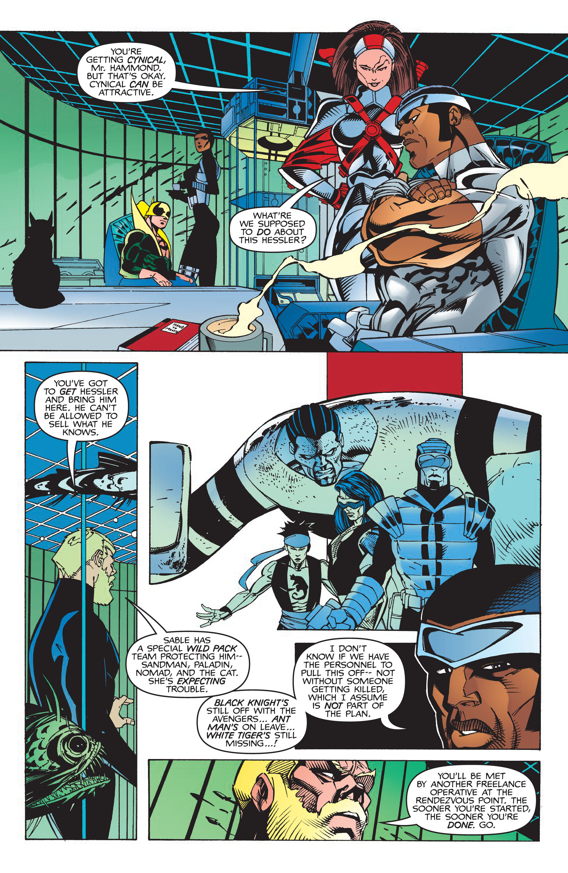 Read online Deadpool Epic Collection comic -  Issue # Drowning Man (Part 3) - 8
