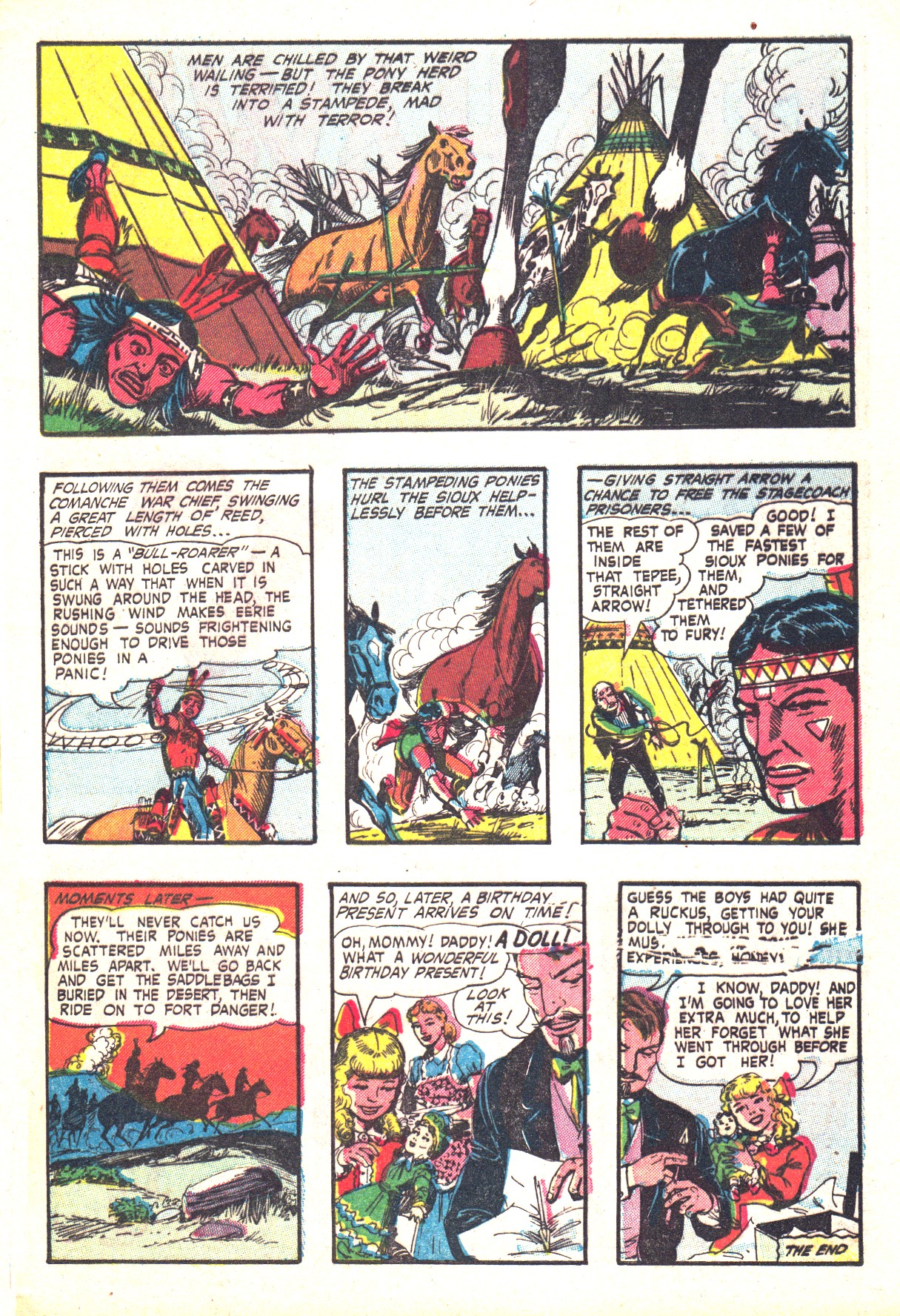 Read online Straight Arrow comic -  Issue #37 - 9