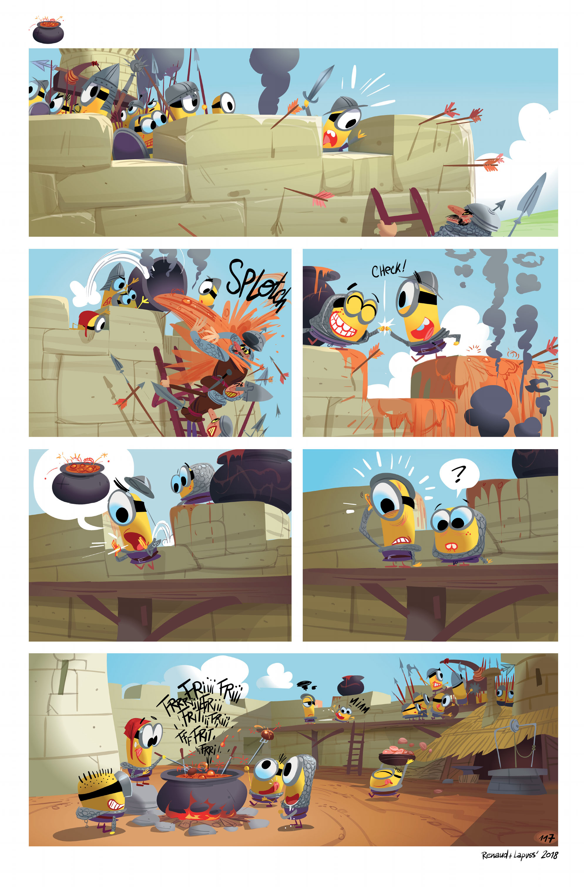 Read online Minions Viva Le Boss! comic -  Issue #1 - 20