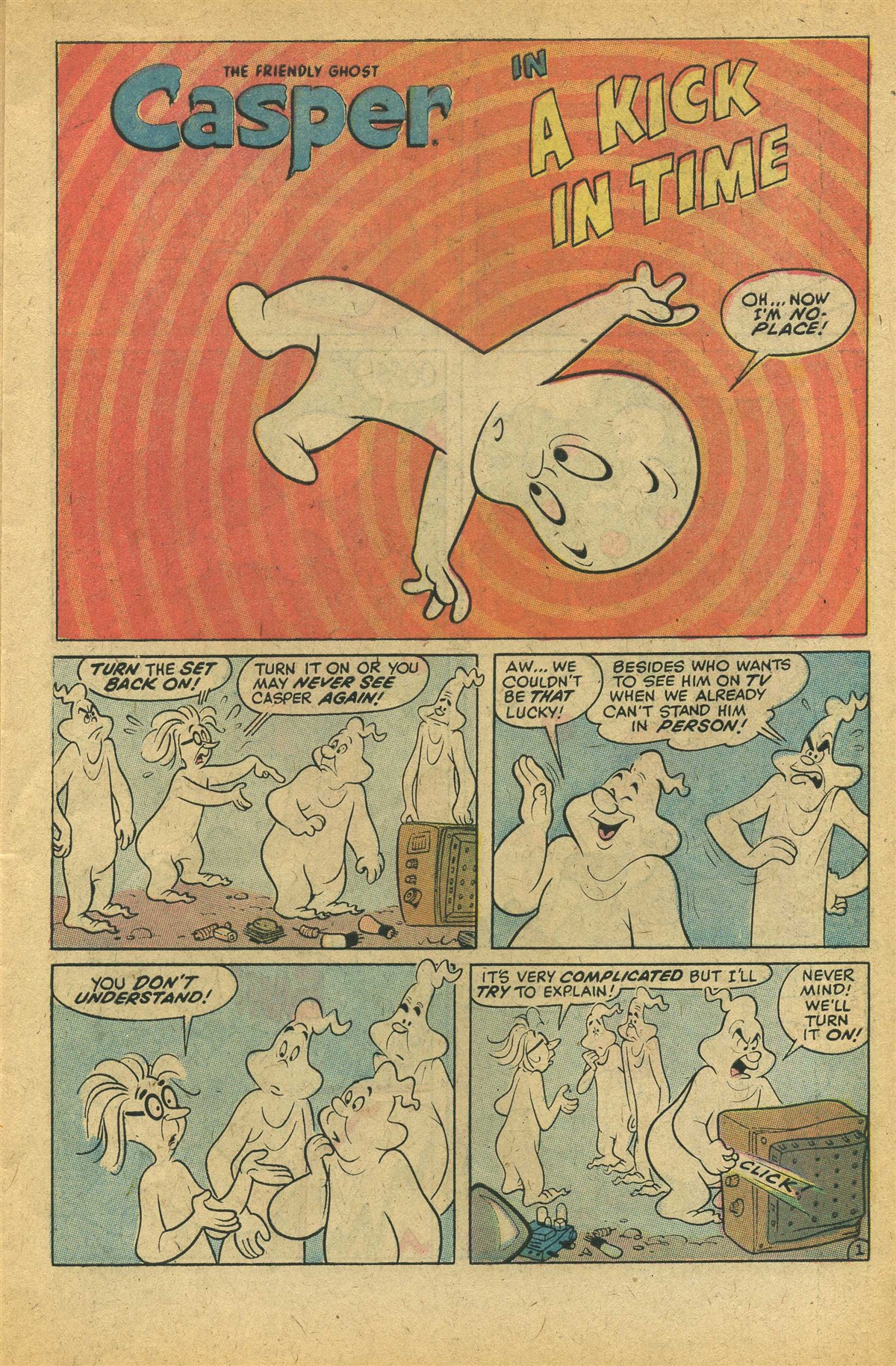 Read online Casper Strange Ghost Stories comic -  Issue #4 - 19