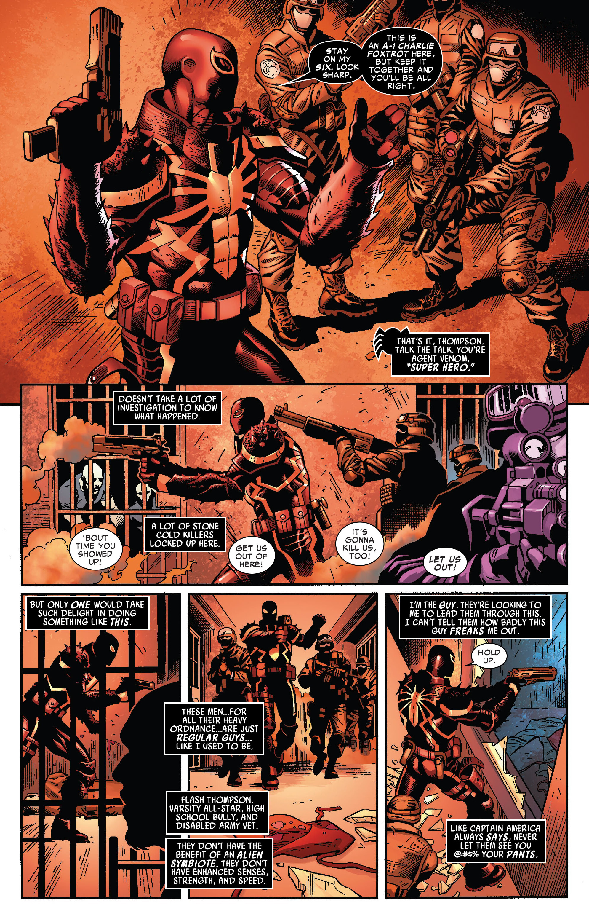 Read online Venom Modern Era Epic Collection comic -  Issue # The Savage Six (Part 2) - 95