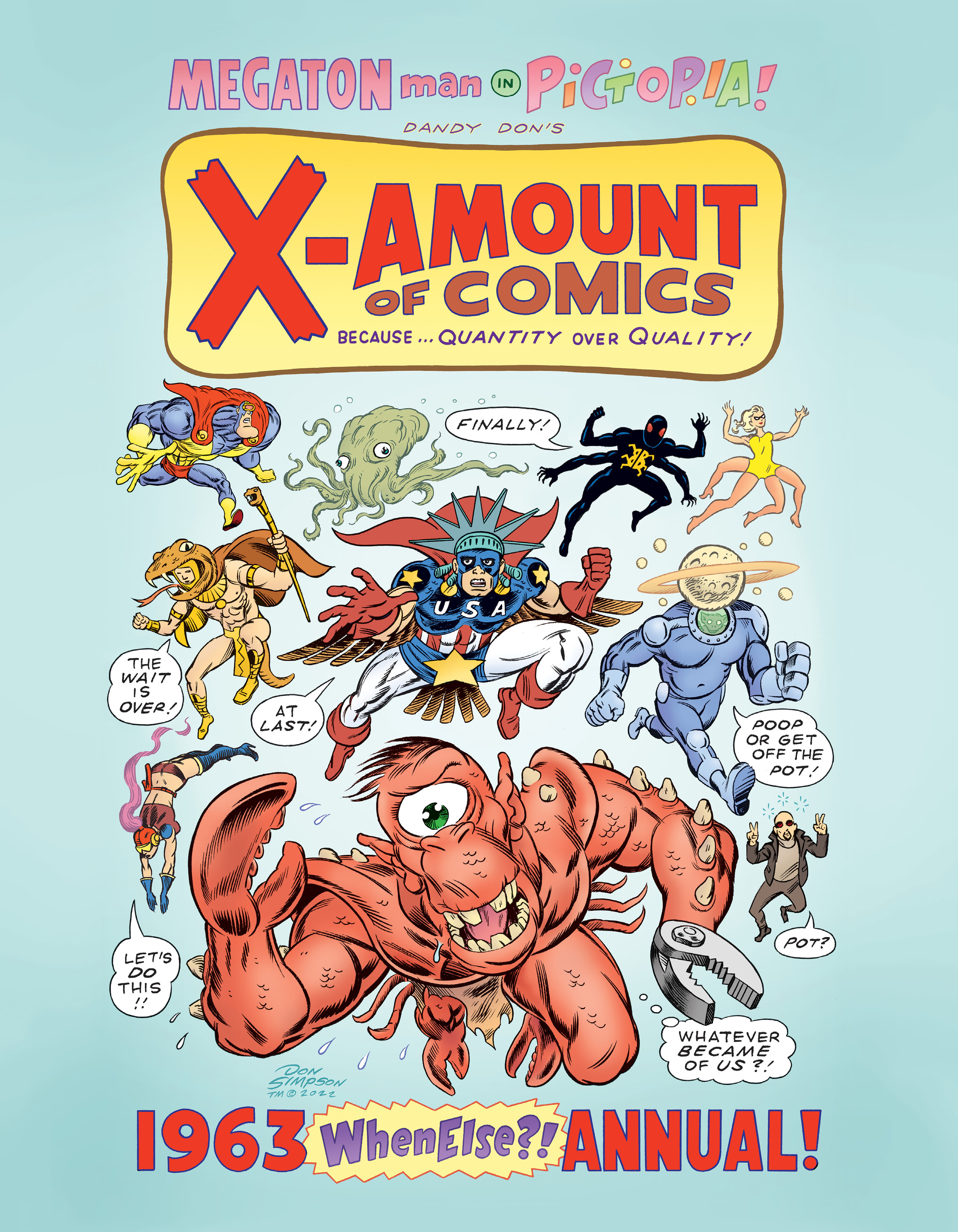 Read online X-Amount of Comics: 1963 (WhenElse) Annual comic -  Issue # TPB - 1