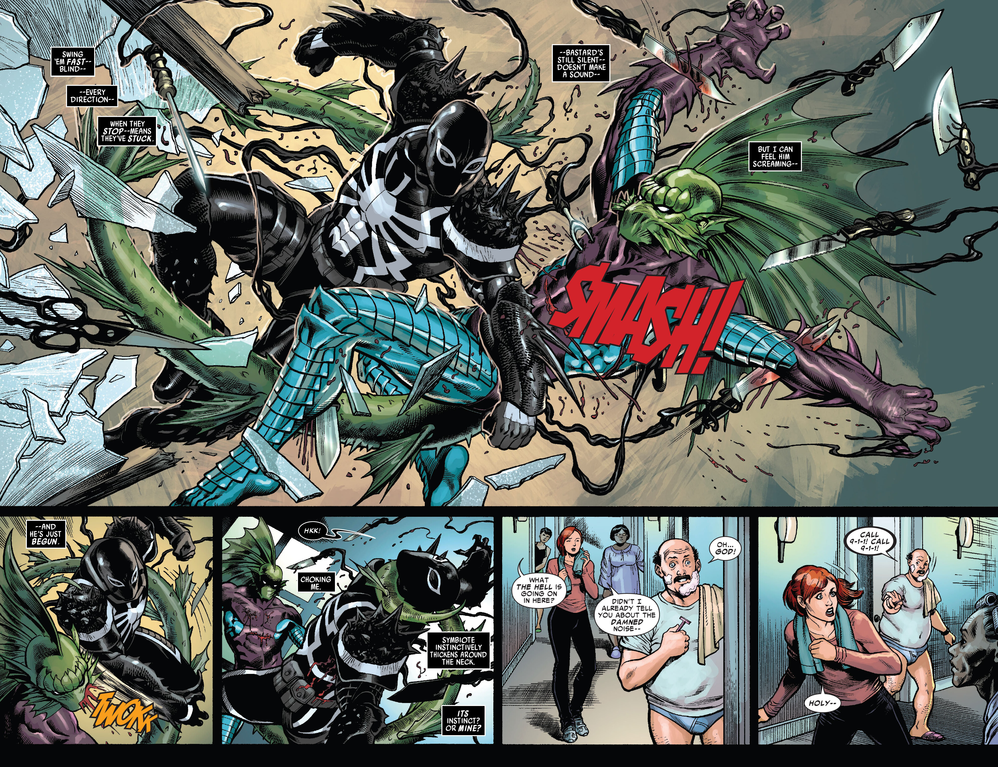 Read online Venom Modern Era Epic Collection comic -  Issue # The Savage Six (Part 1) - 72