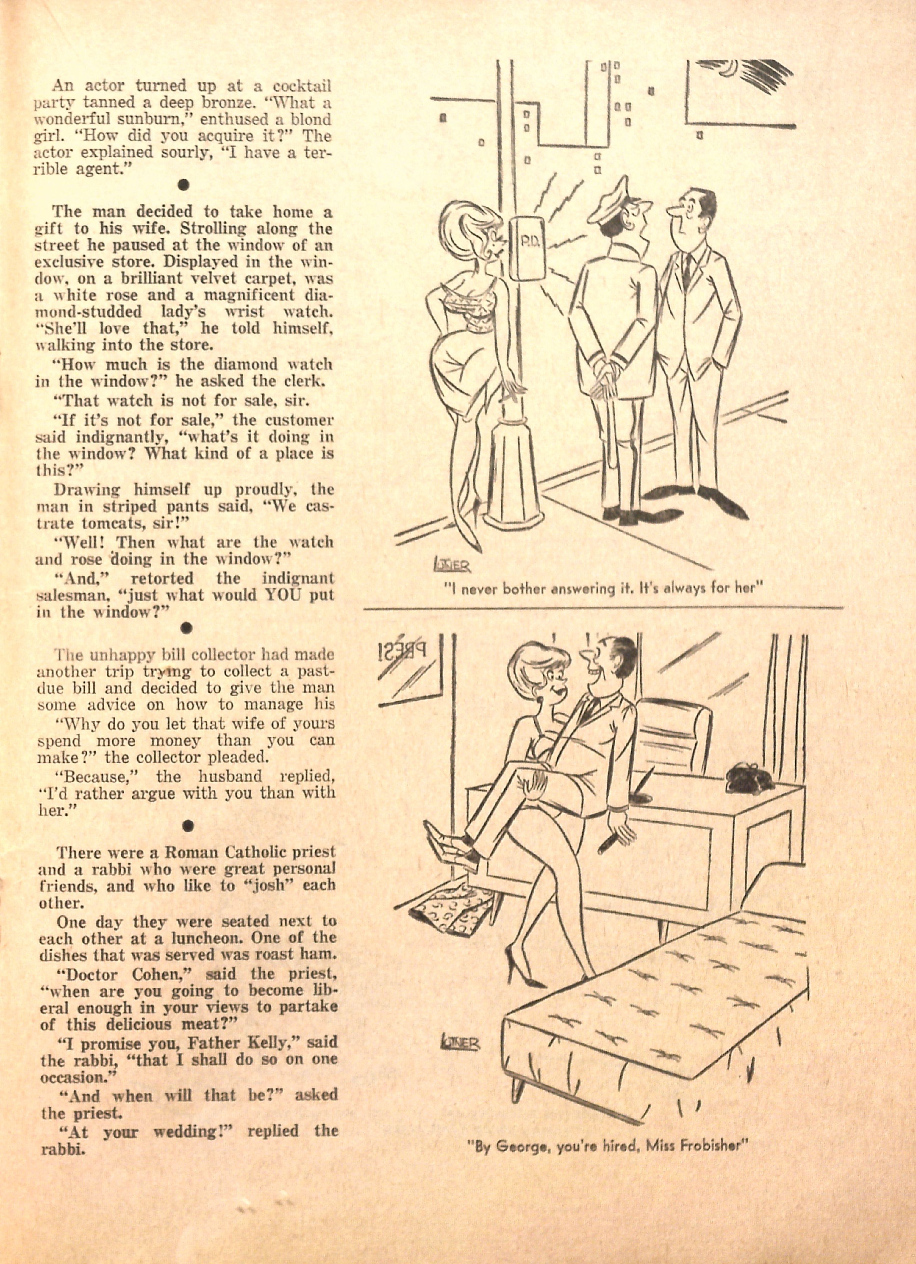 Read online Cartoons and Gags comic -  Issue #30 - 27