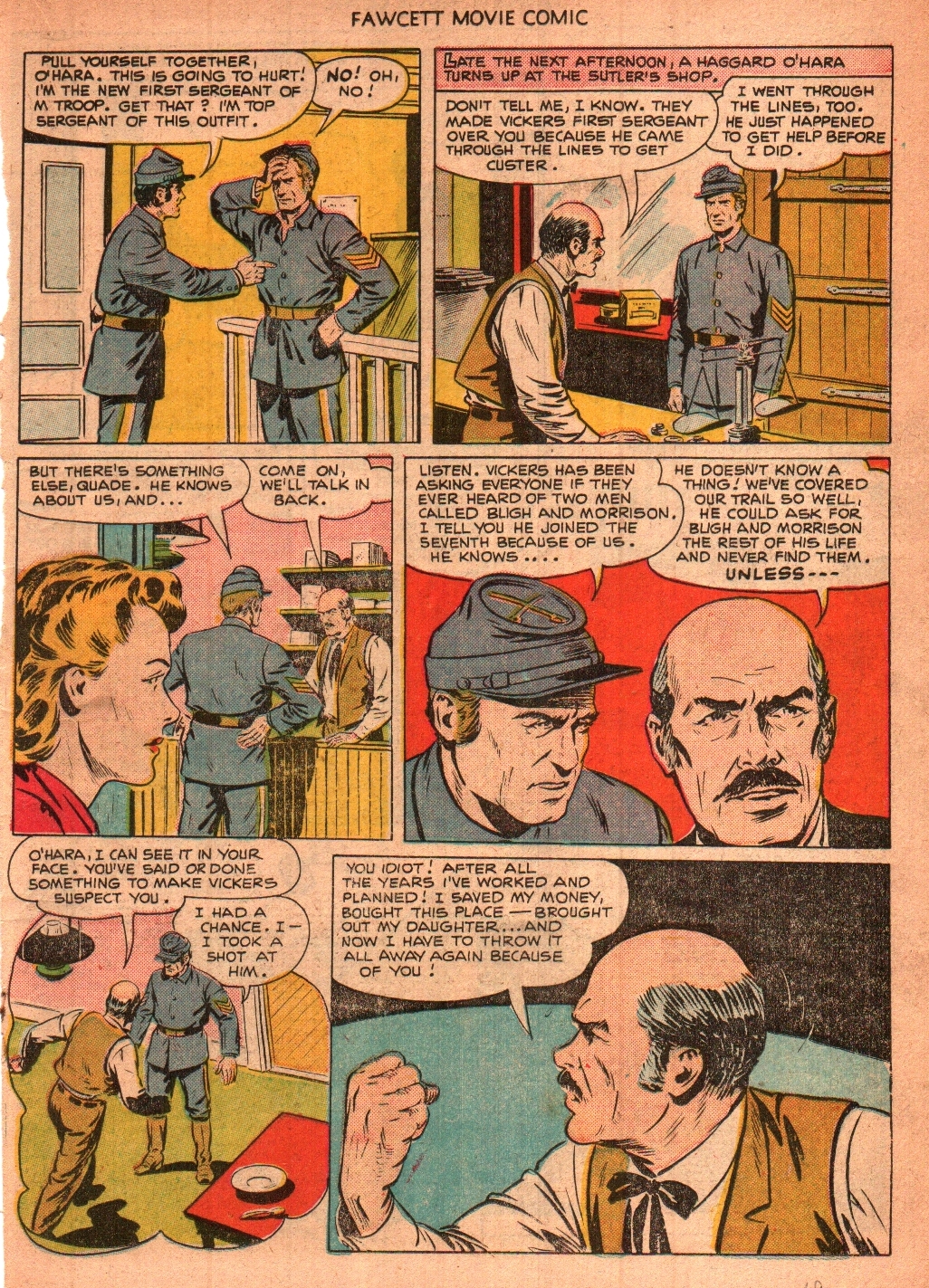 Read online Fawcett Movie Comic comic -  Issue #13 - 18