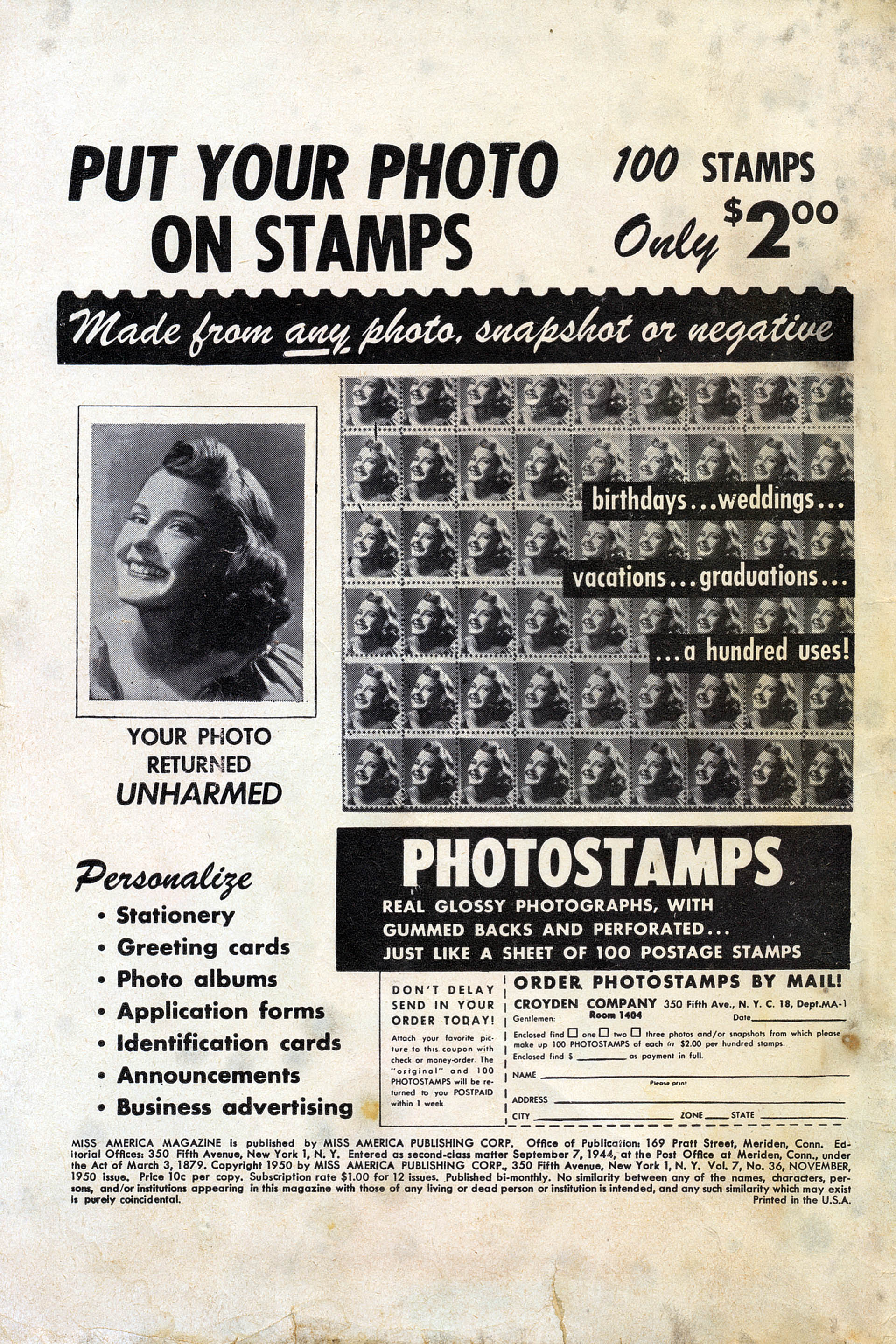 Read online Miss America comic -  Issue #36 - 2