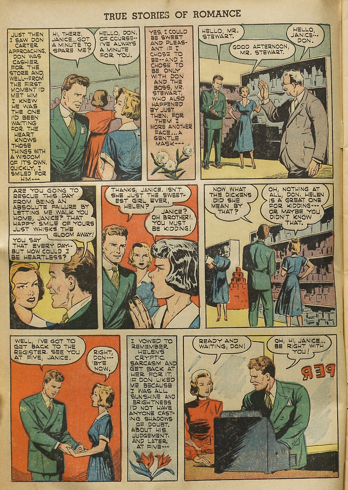 Read online True Stories of Romance comic -  Issue #1 - 4