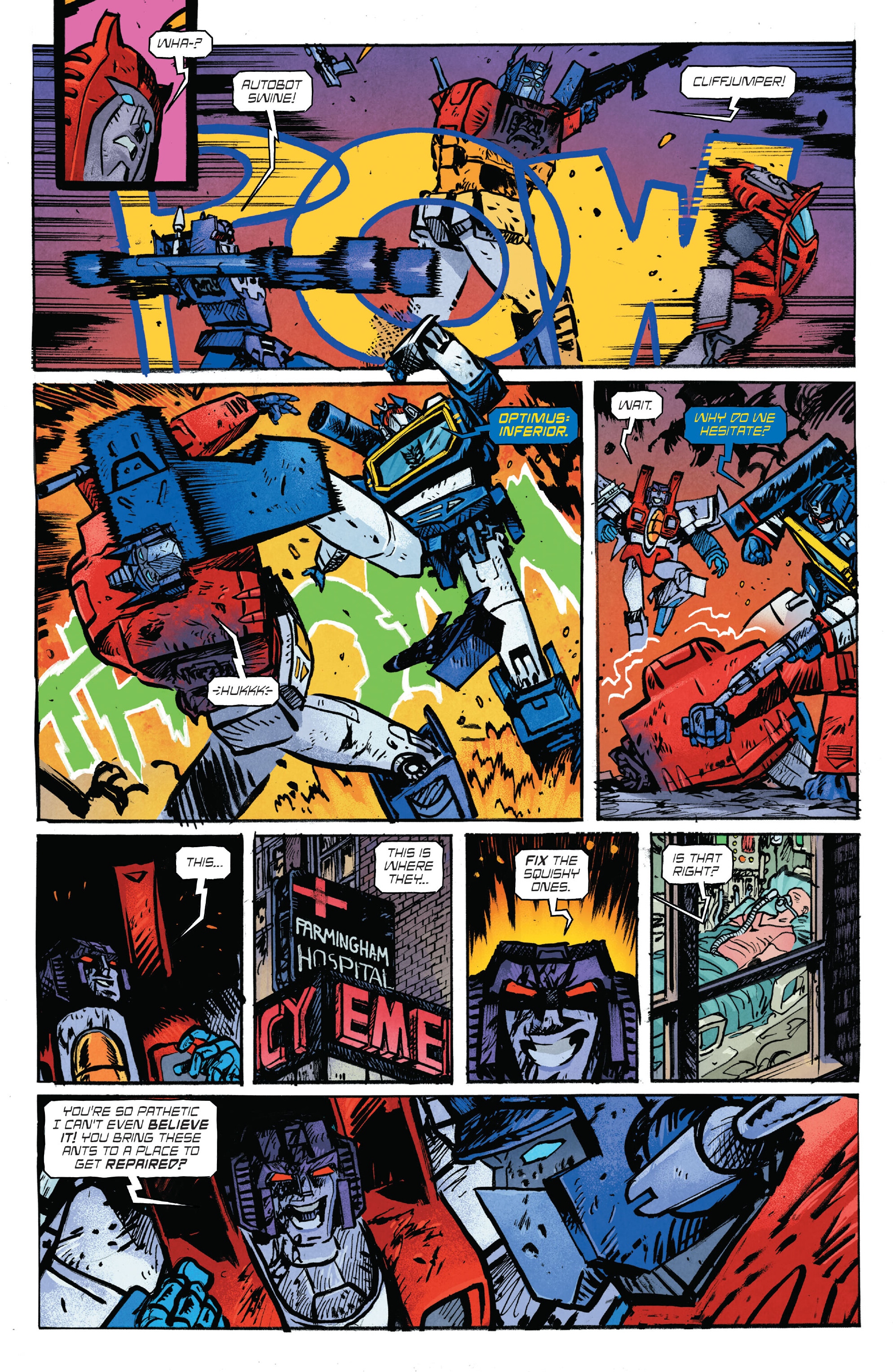 Read online Transformers (2023) comic -  Issue #4 - 8