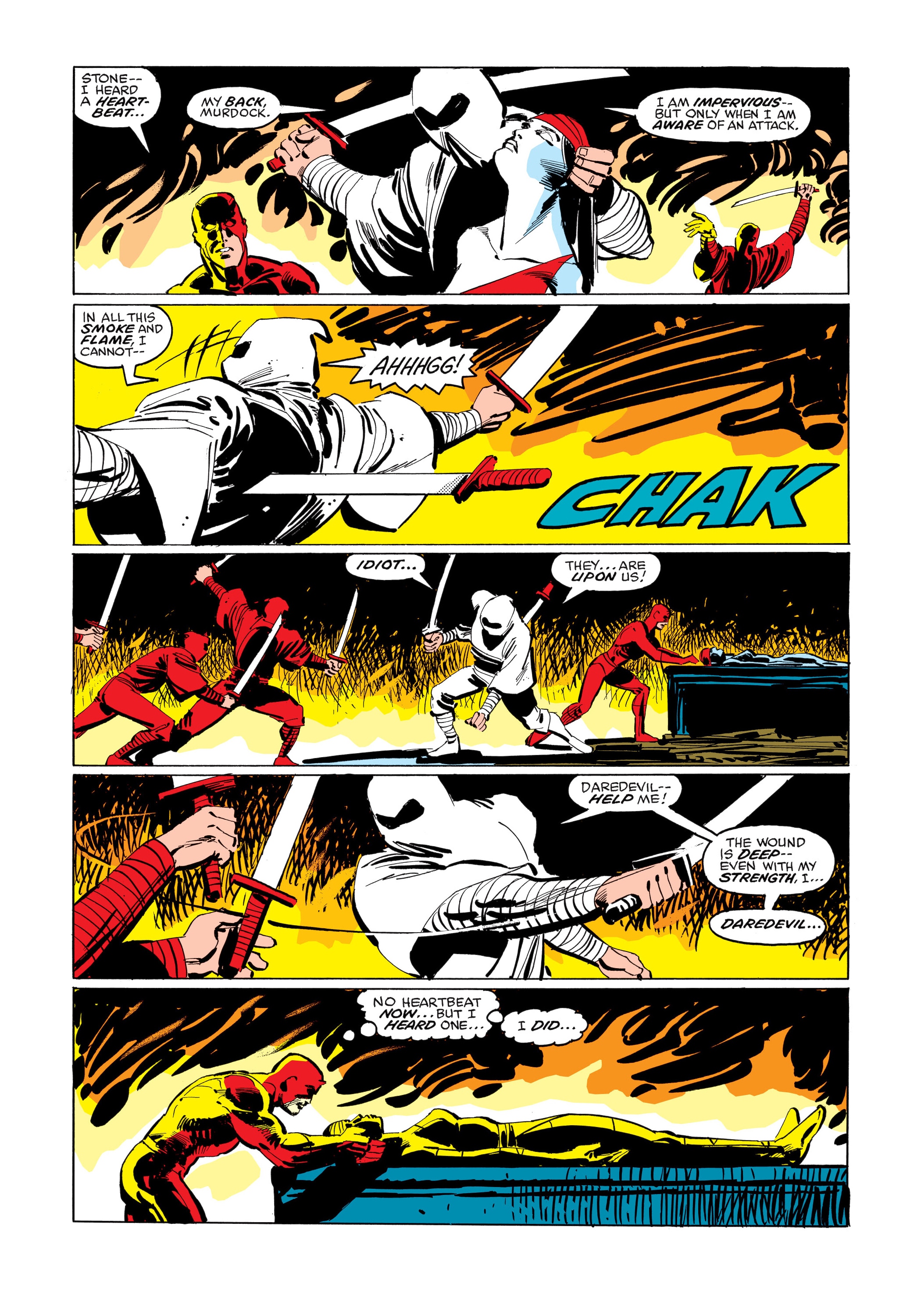 Read online Marvel Masterworks: Daredevil comic -  Issue # TPB 17 (Part 3) - 20