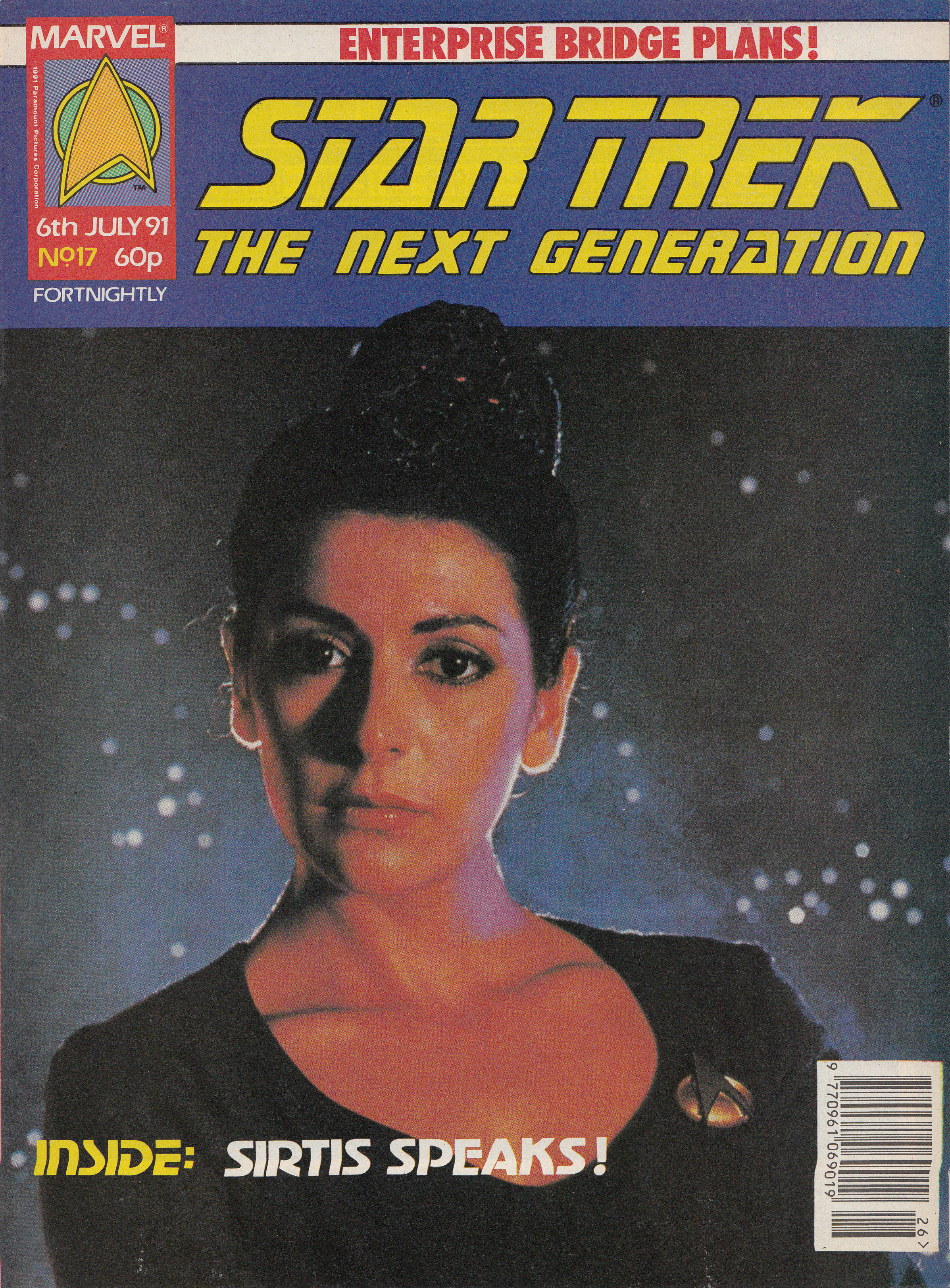 Read online Star Trek The Next Generation (1990) comic -  Issue #17 - 1