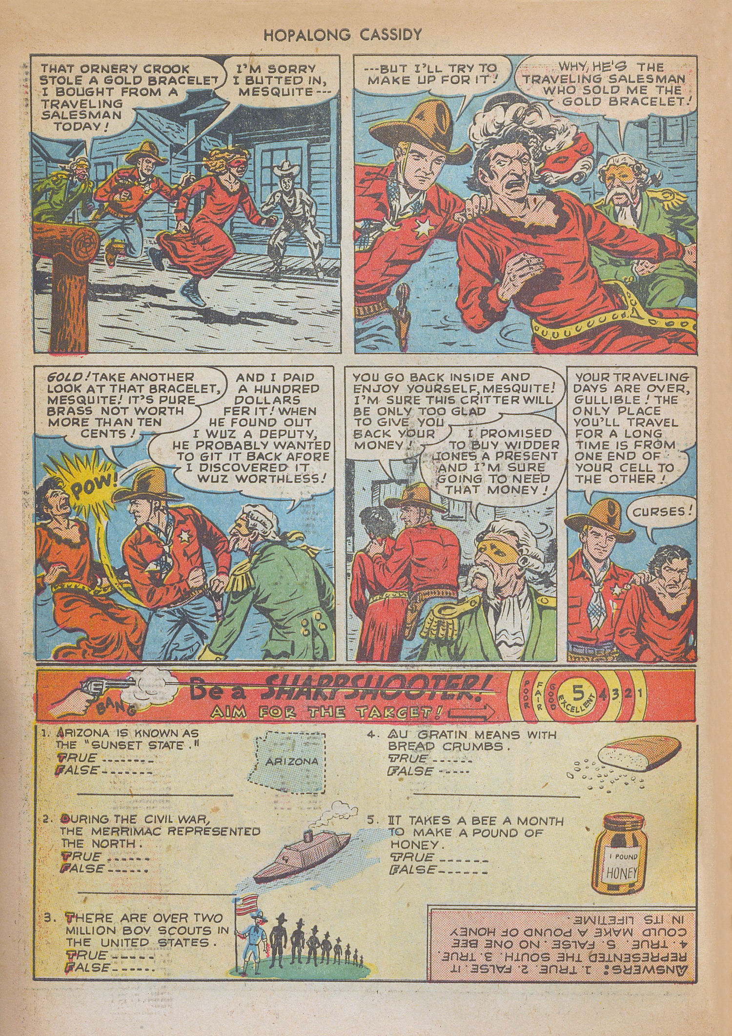 Read online Hopalong Cassidy comic -  Issue #28 - 32