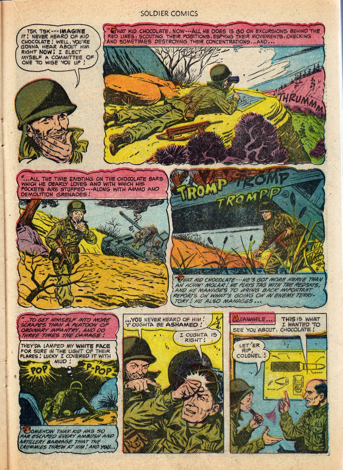 Read online Soldier Comics comic -  Issue #9 - 21