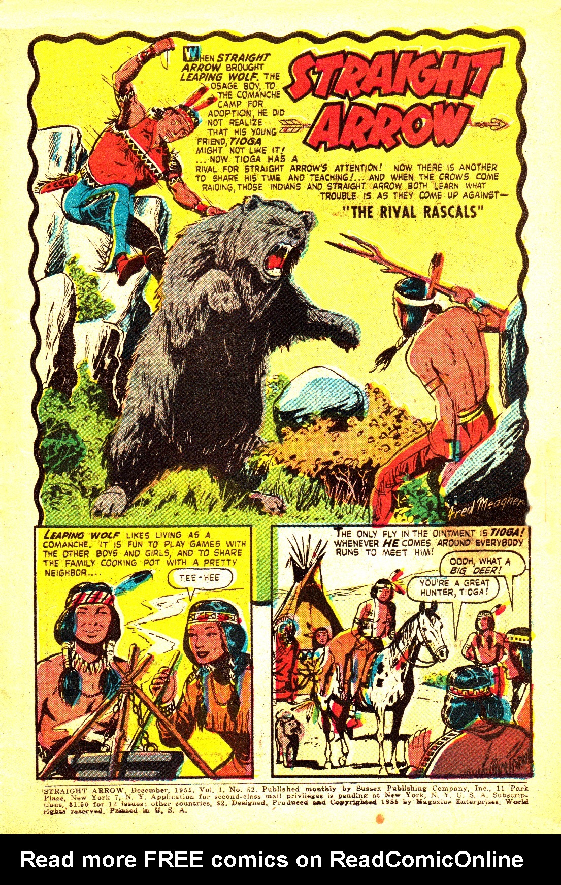 Read online Straight Arrow comic -  Issue #52 - 3