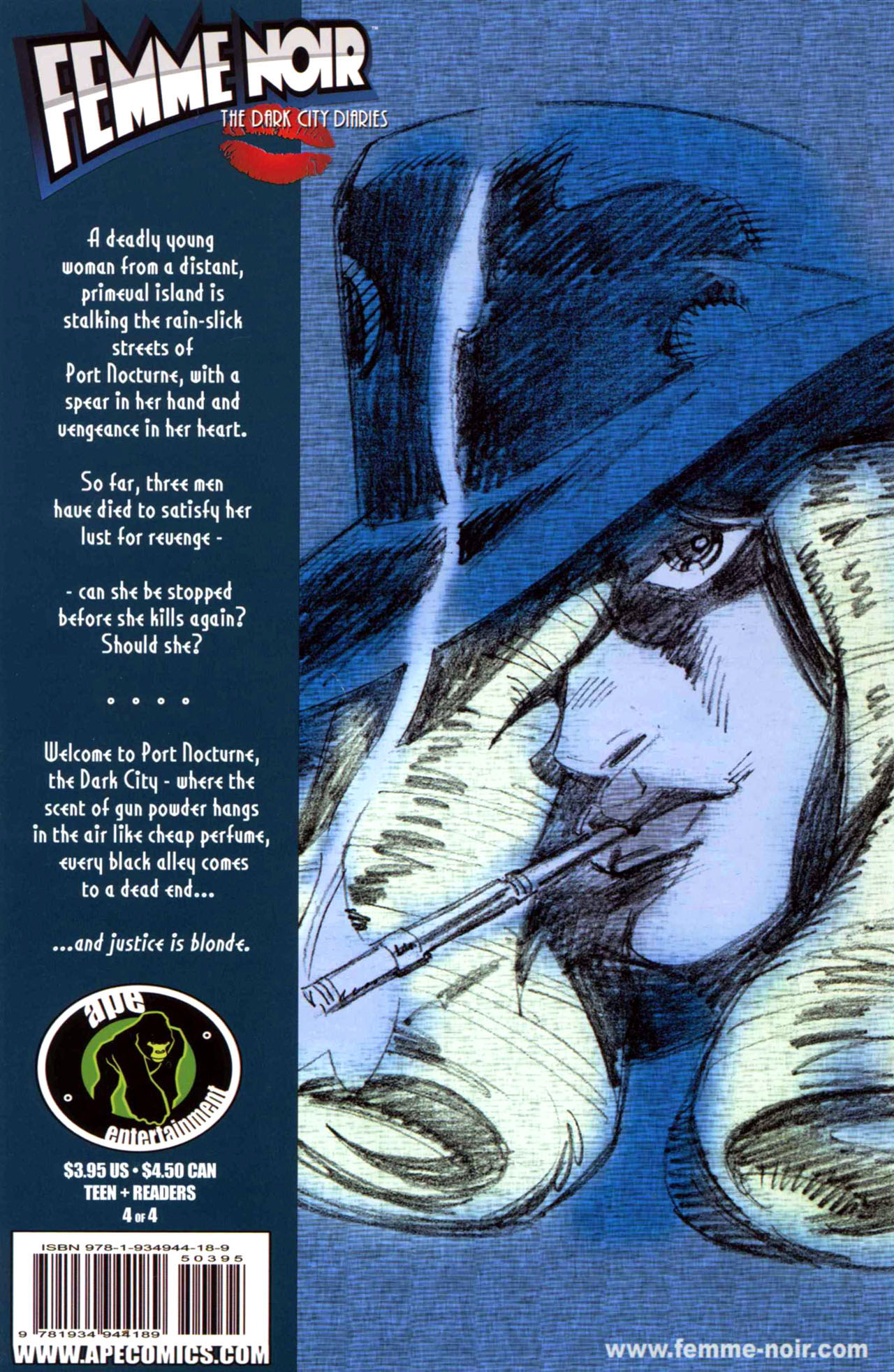 Read online Femme Noir: The Dark City Diaries comic -  Issue #4 - 36