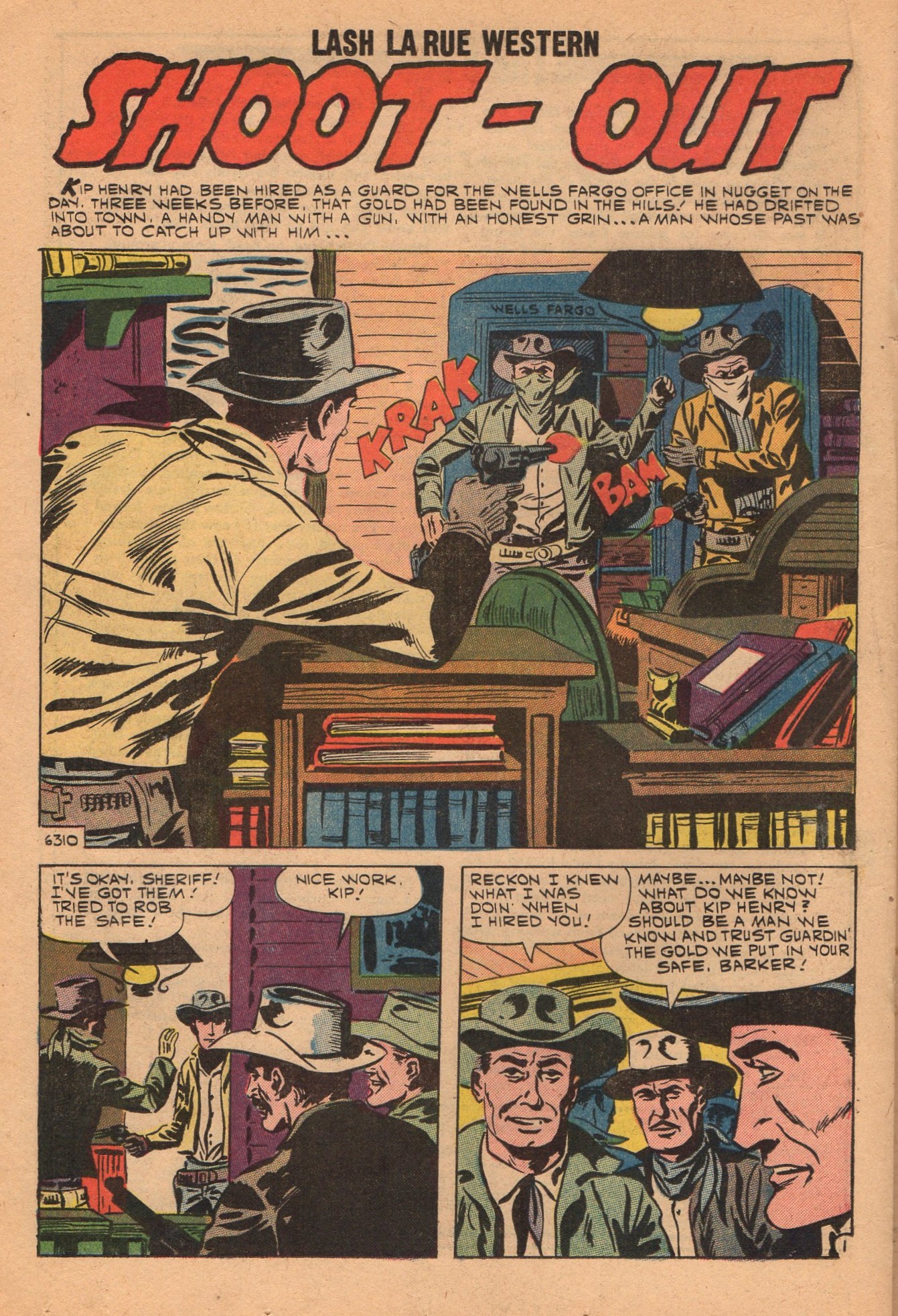 Read online Lash Larue Western (1949) comic -  Issue #78 - 20