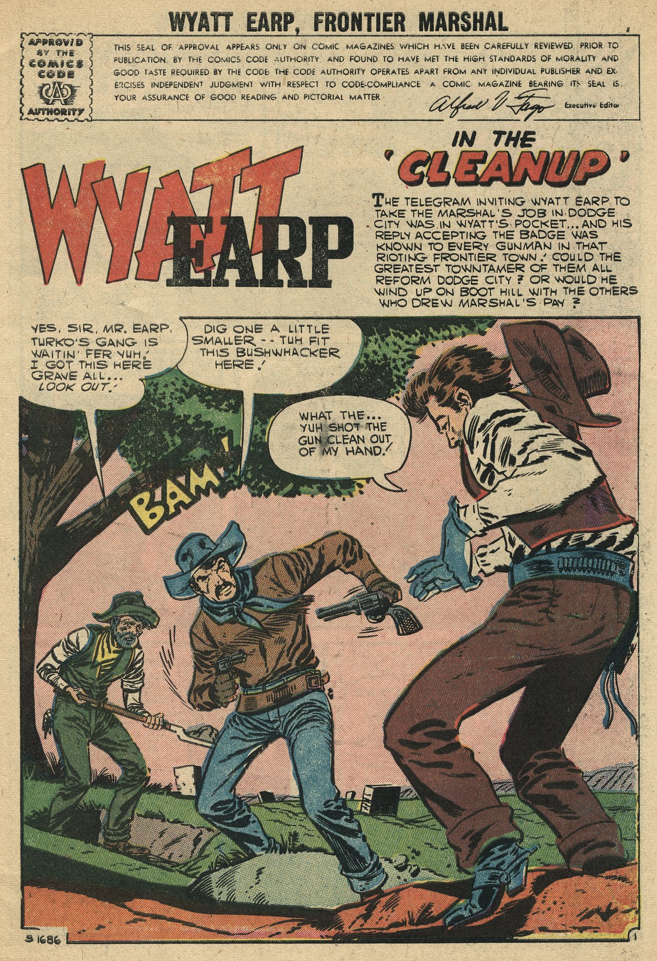 Read online Wyatt Earp Frontier Marshal comic -  Issue #16 - 3