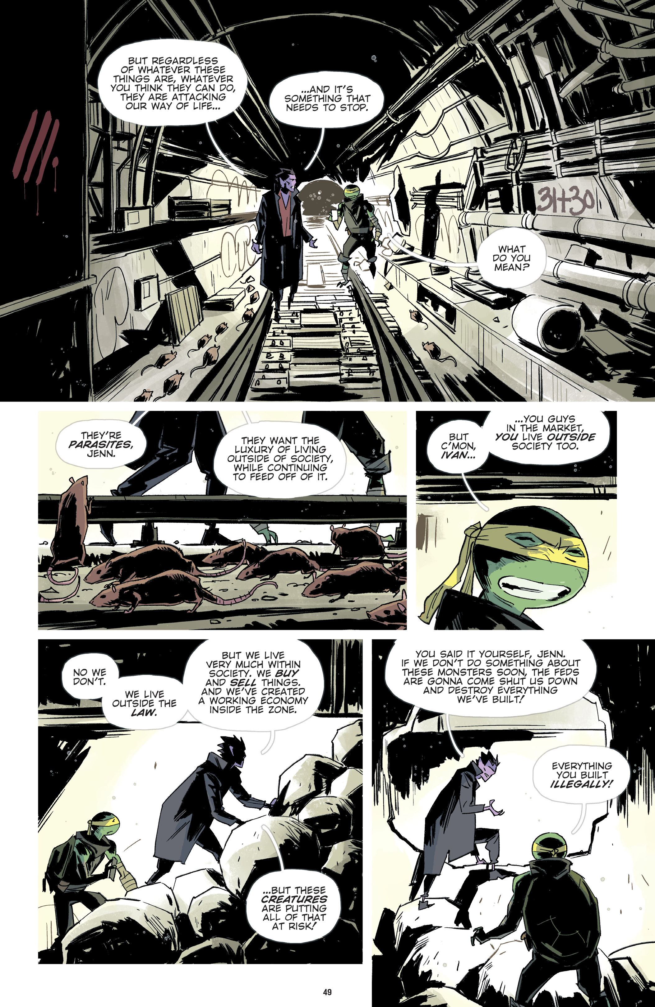 Read online Teenage Mutant Ninja Turtles: The IDW Collection comic -  Issue # TPB 15 (Part 1) - 50